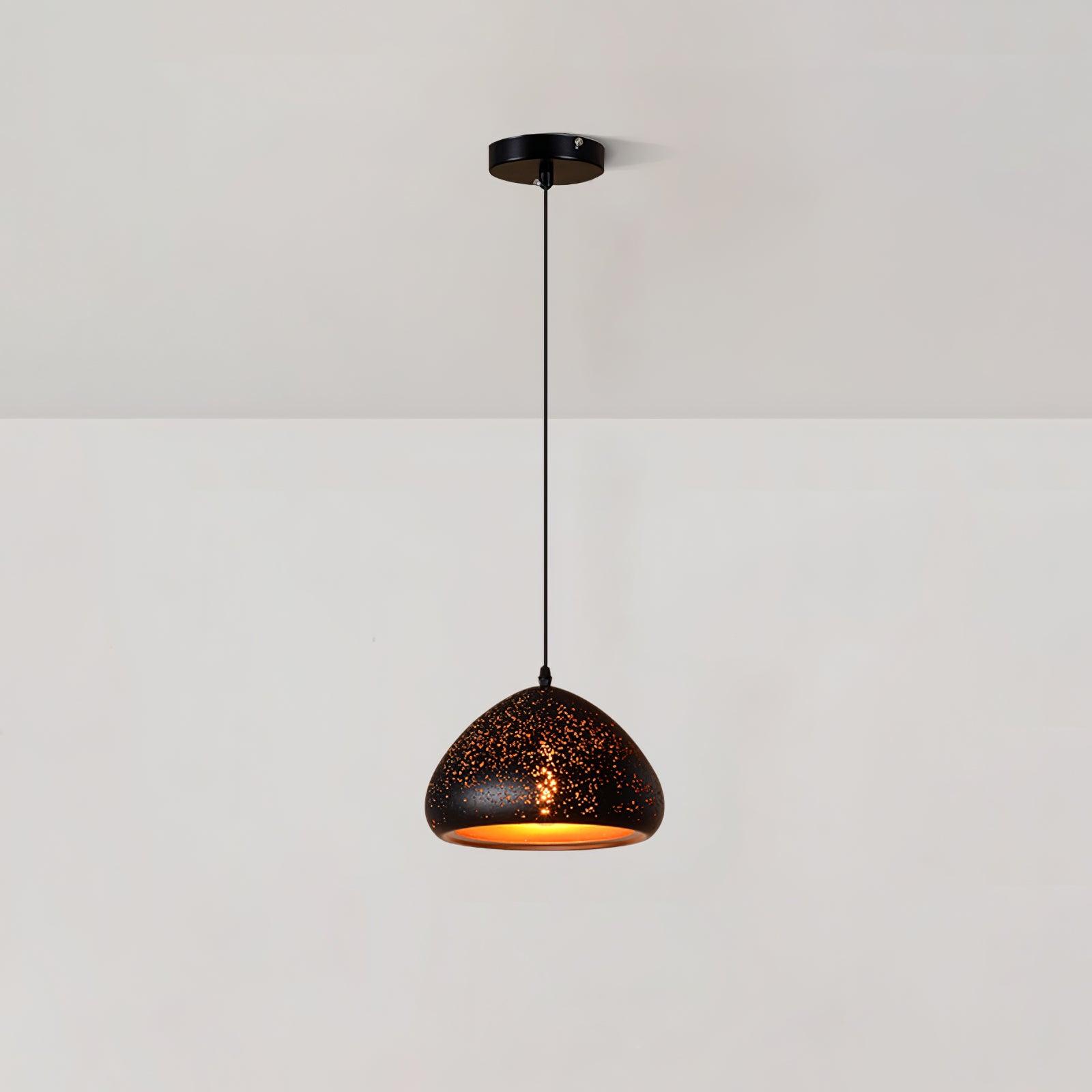 Solara Pendant Lamp Hollow Industrial Vintage - Neutral Decor