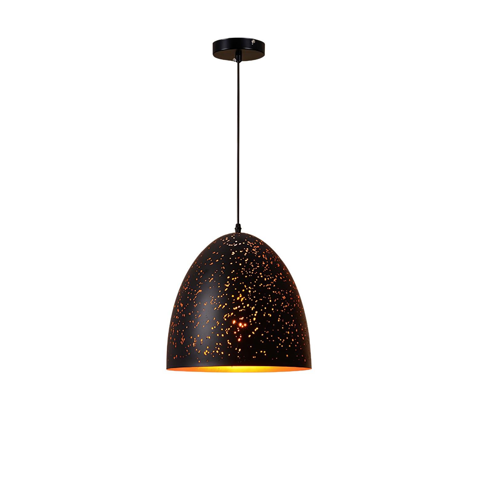 Solara Pendant Lamp Hollow Industrial Vintage - Neutral Decor