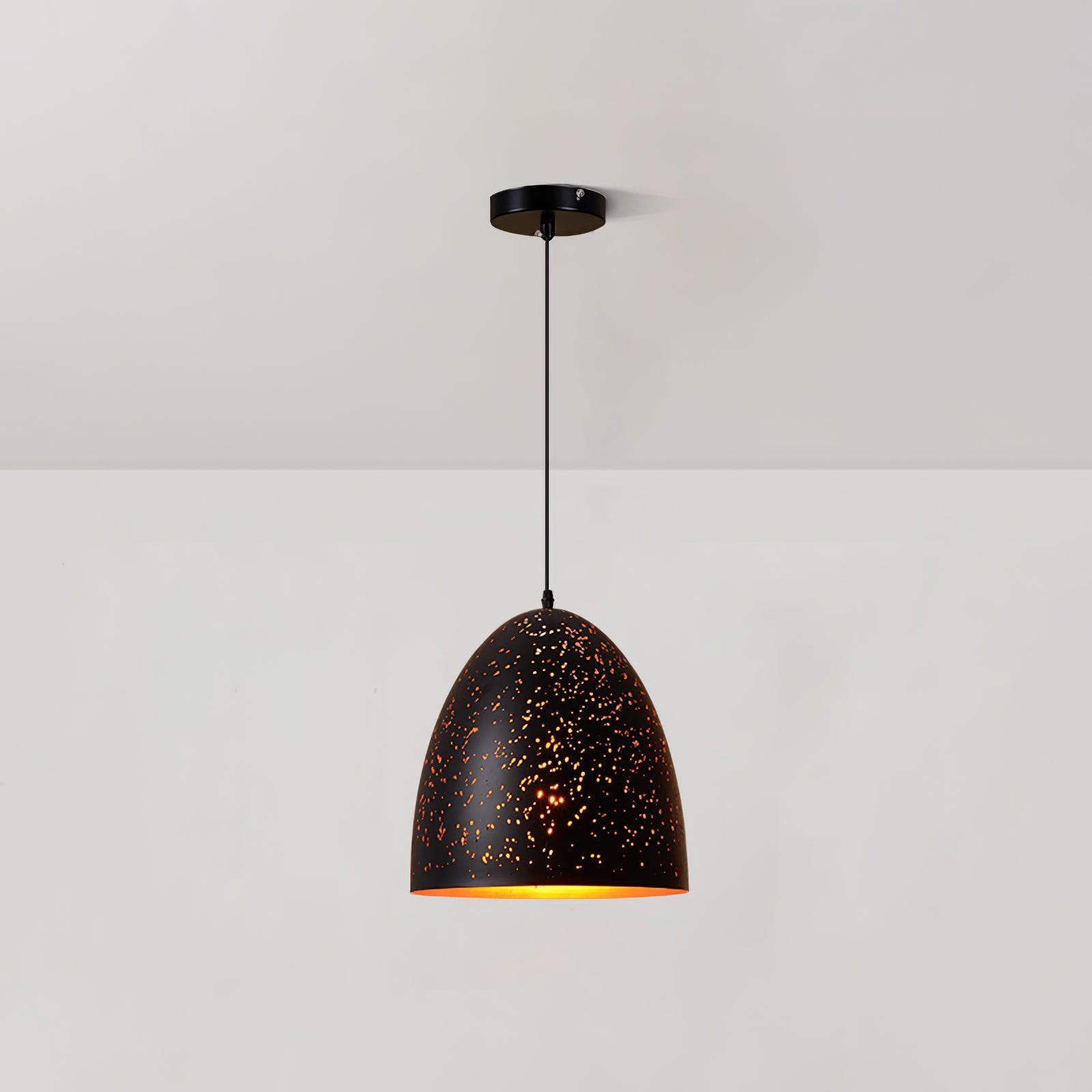 Solara Pendant Lamp Hollow Industrial Vintage - Neutral Decor