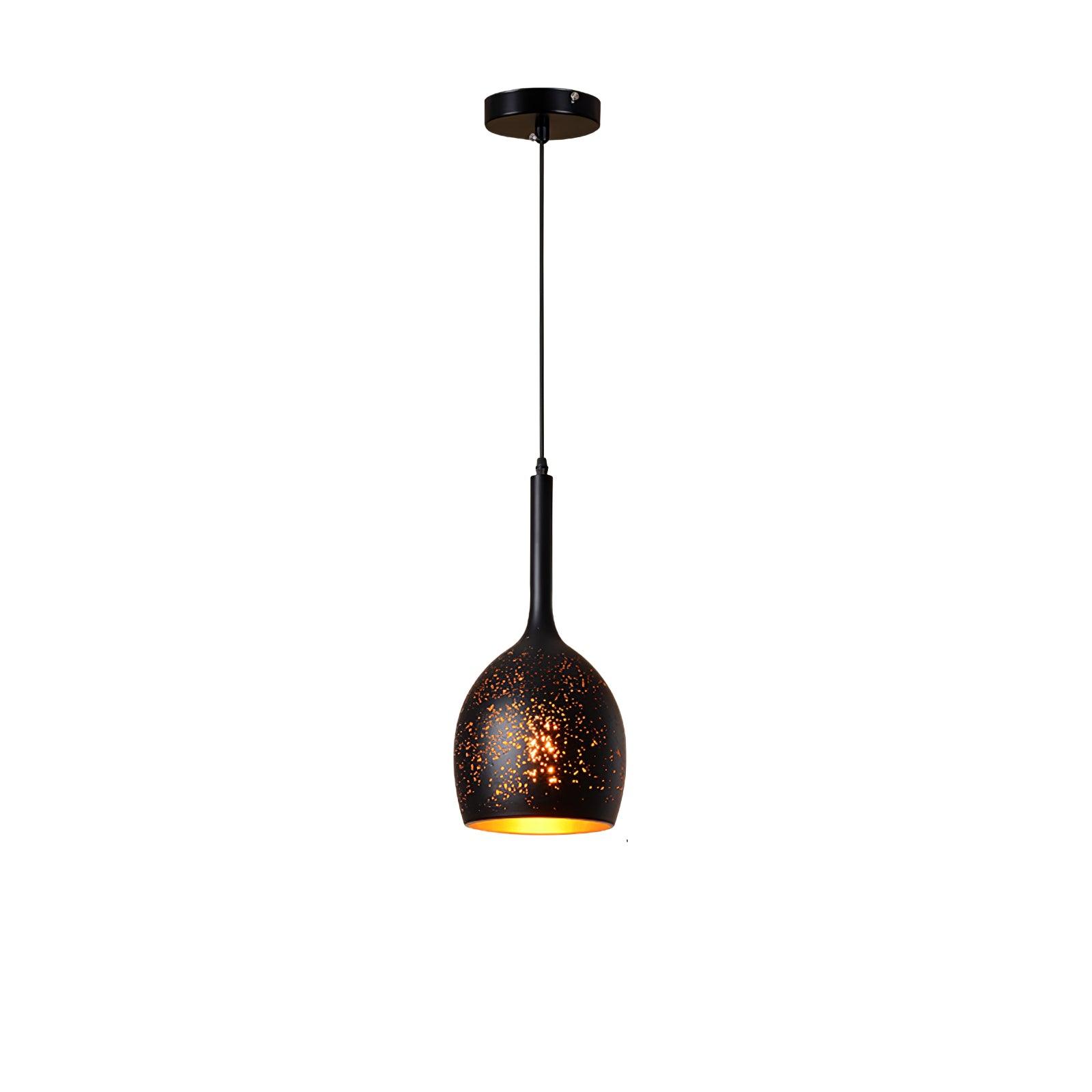 Solara Pendant Lamp Hollow Industrial Vintage - Neutral Decor