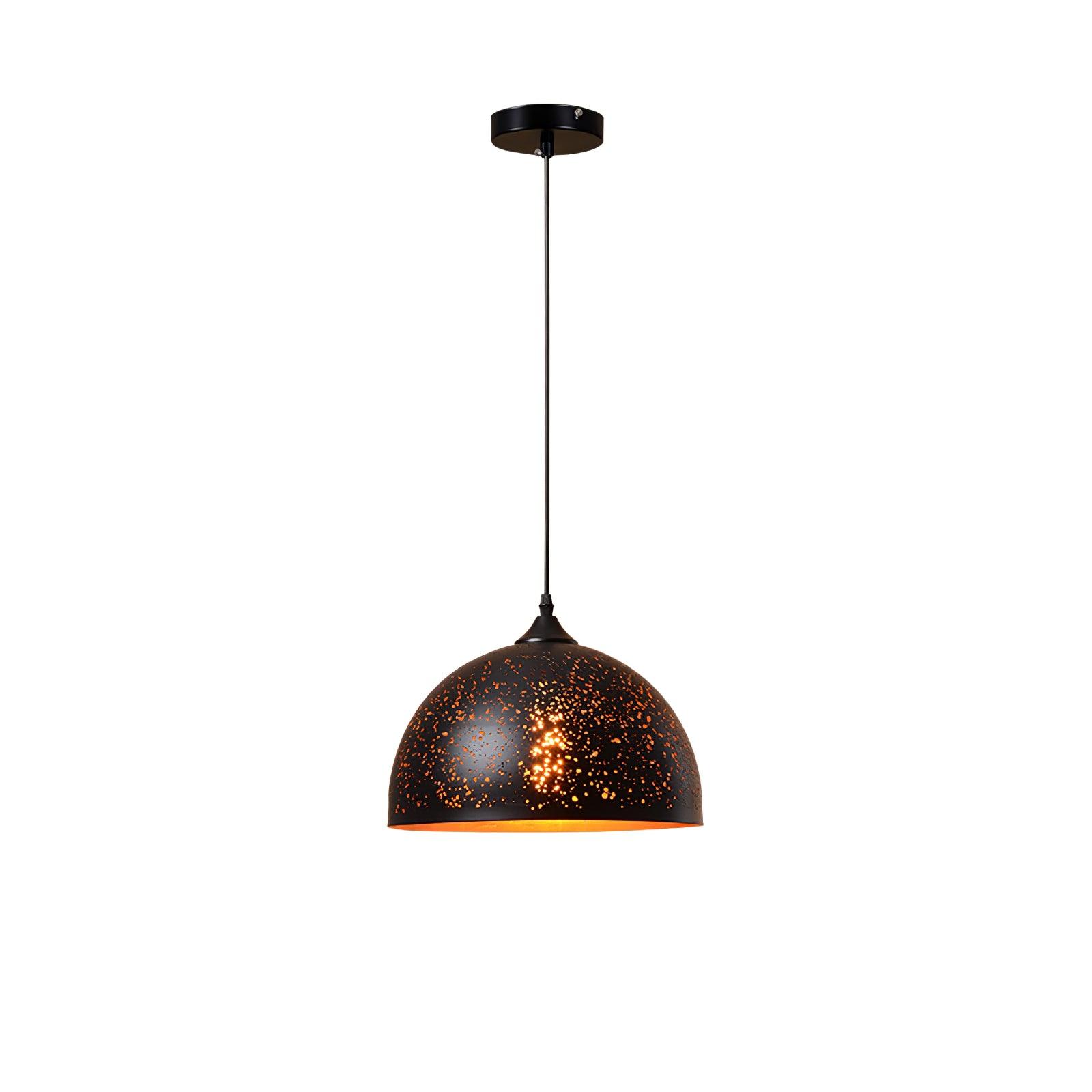 Solara Pendant Lamp Hollow Industrial Vintage - Neutral Decor