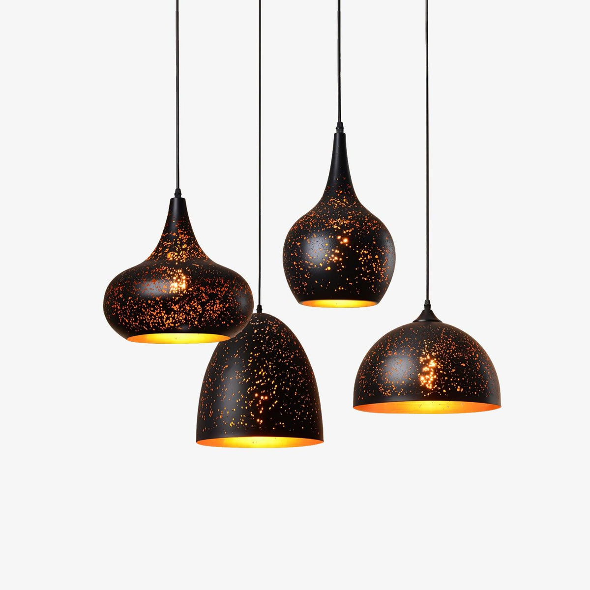 Calania Hollow Industrial Pendant Lamp