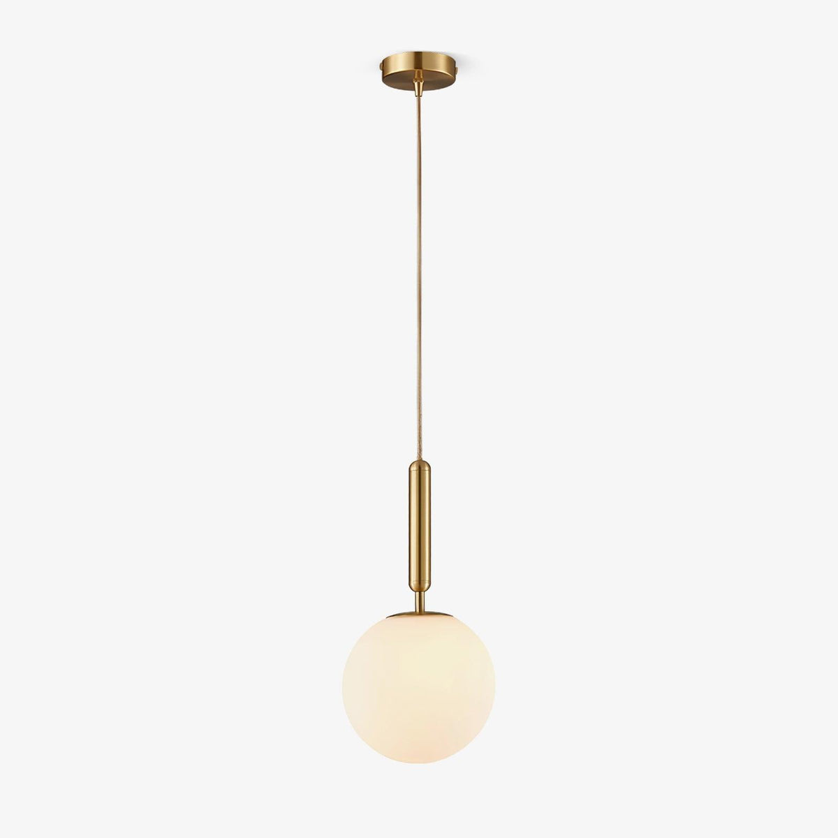 Orlabrook Brass Globe Pendant Light