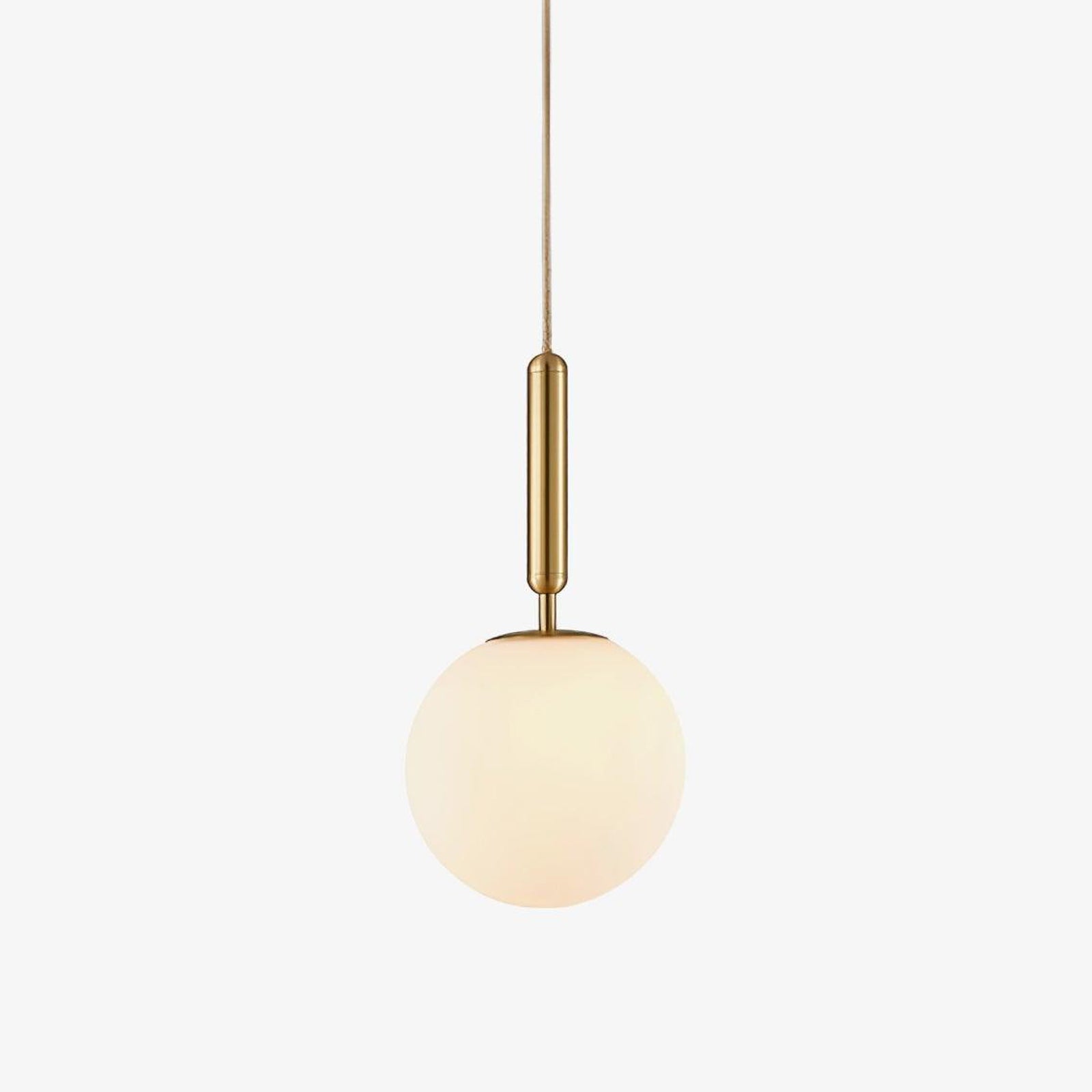 Orlabrook Brass Globe Pendant Light
