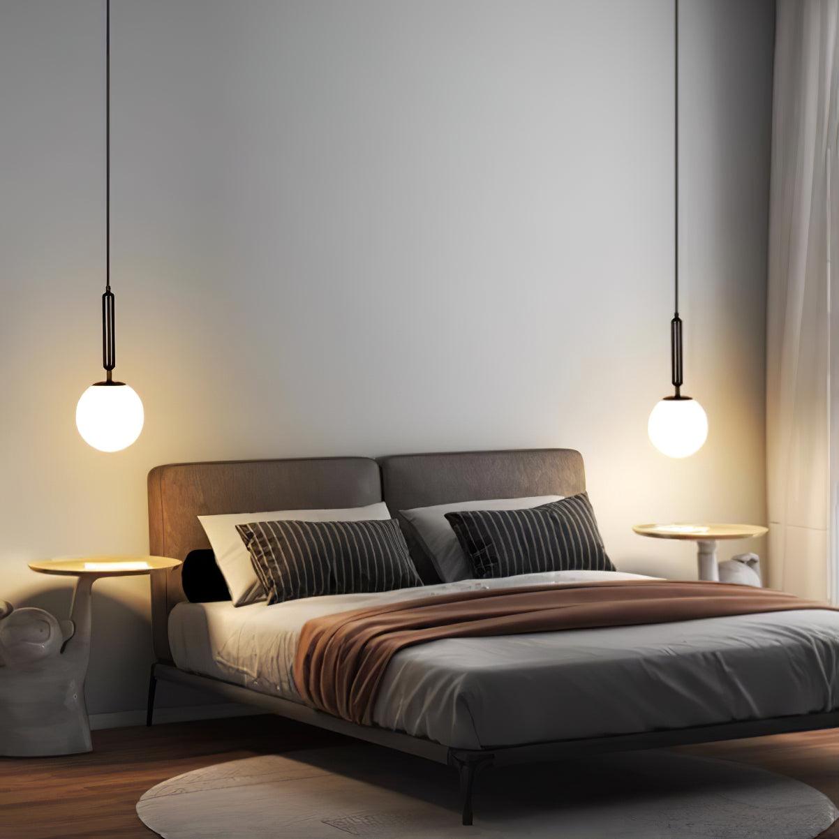 Orlabrook Brass Globe Pendant Light