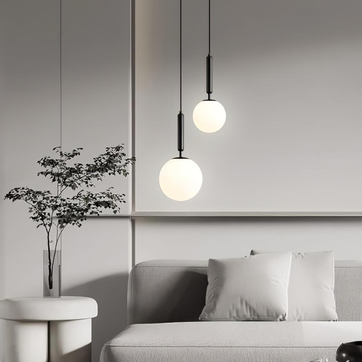 Orlabrook Brass Globe Pendant Light