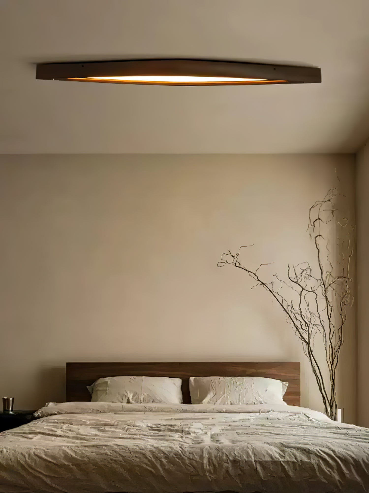 Alnoreth Nordic Horizon Linear Wood Ceiling Lamp