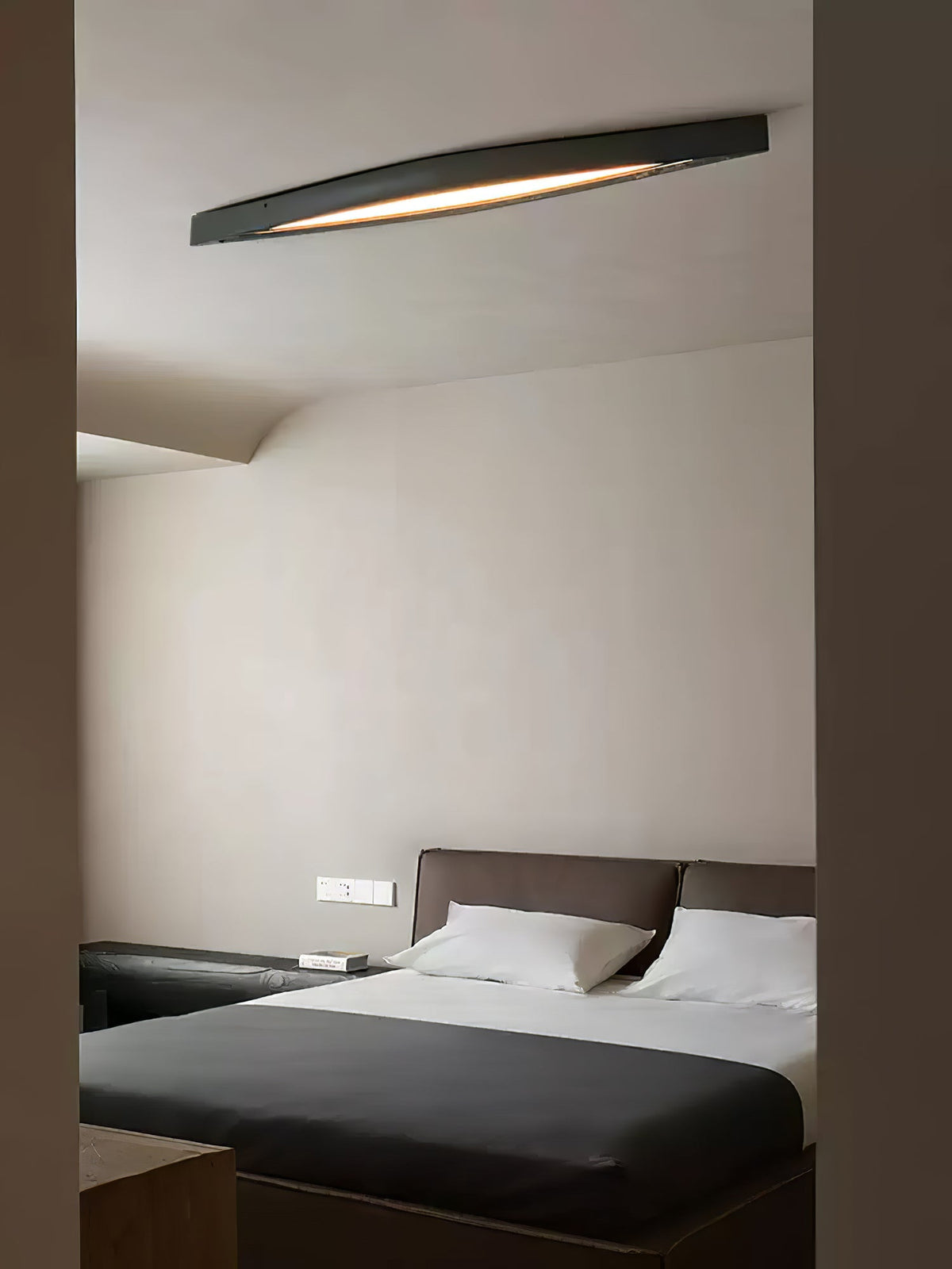 Alnoreth Nordic Horizon Linear Wood Ceiling Lamp
