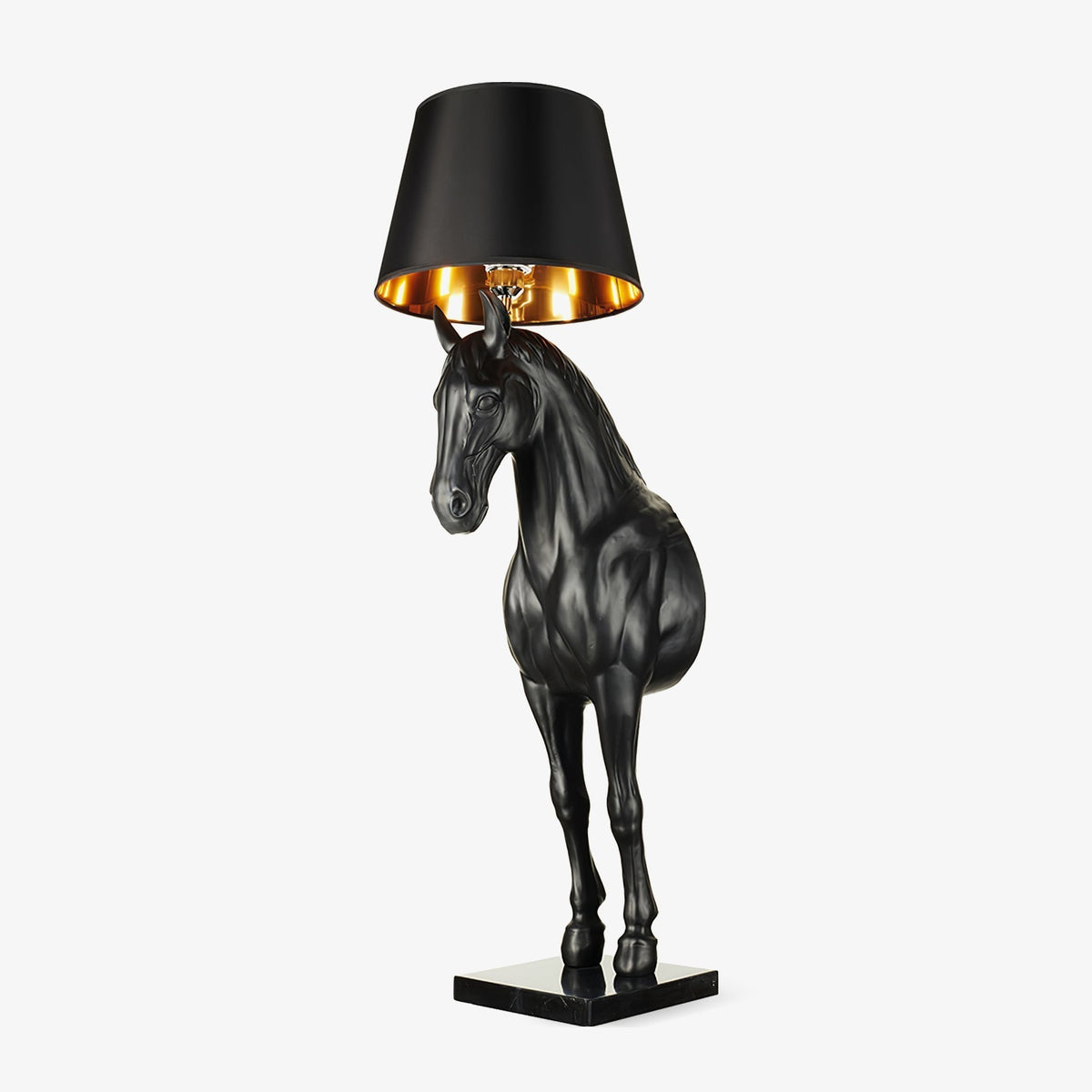 Derion Fabric Resin Floor Lamp