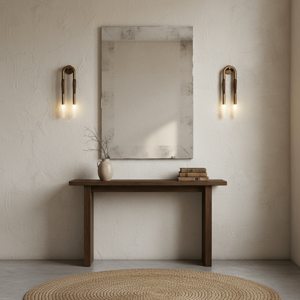 Neracrest Horsehair Indoor Wall Light