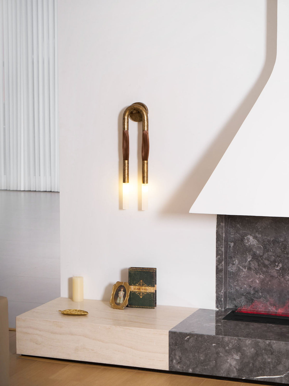 Neracrest Horsehair Indoor Wall Light