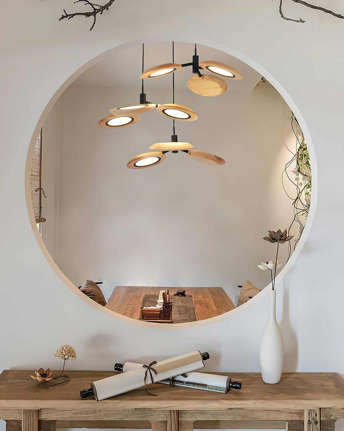 Alnoraris Tiered Wood Pendant Light