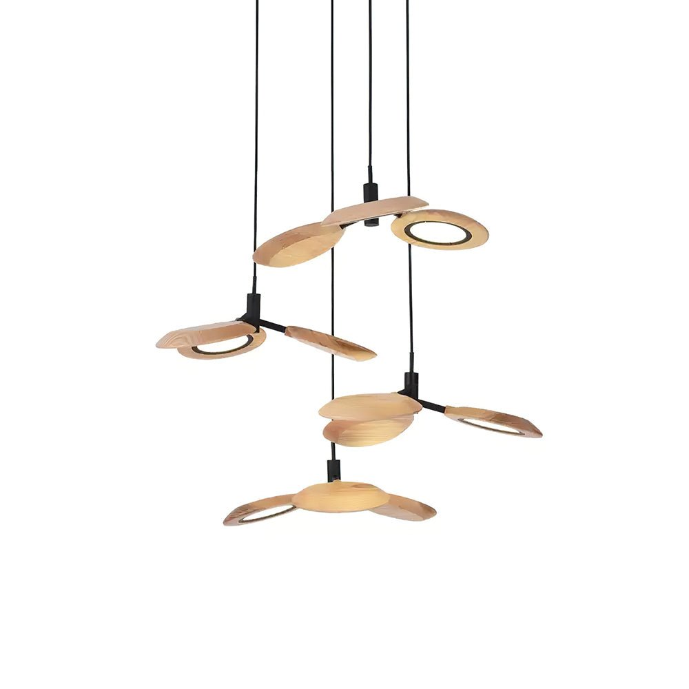 Alnoraris Tiered Wood Pendant Light