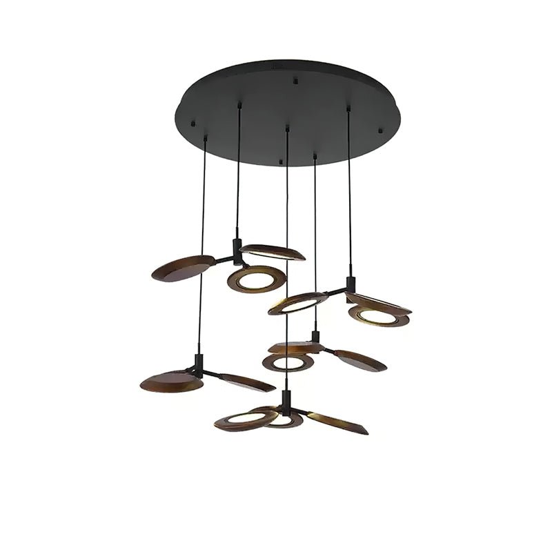 Alnoraris Tiered Wood Pendant Light