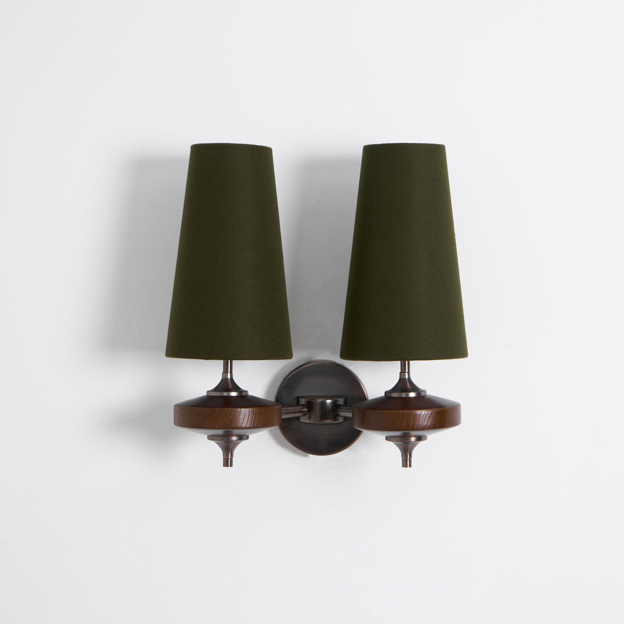 Ravenvale Twin Shade Indoor Wall Light