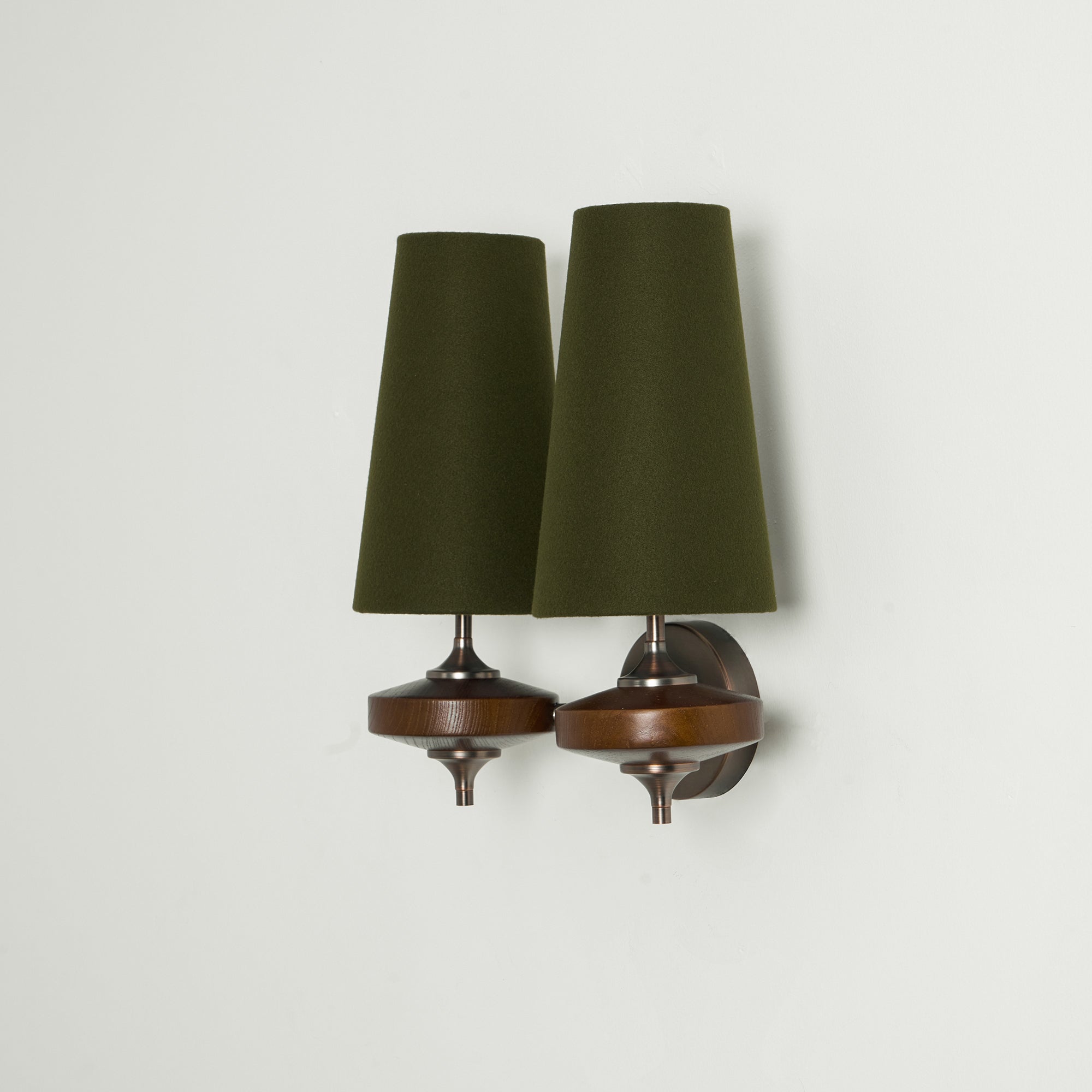 Ravenvale Twin Shade Indoor Wall Light