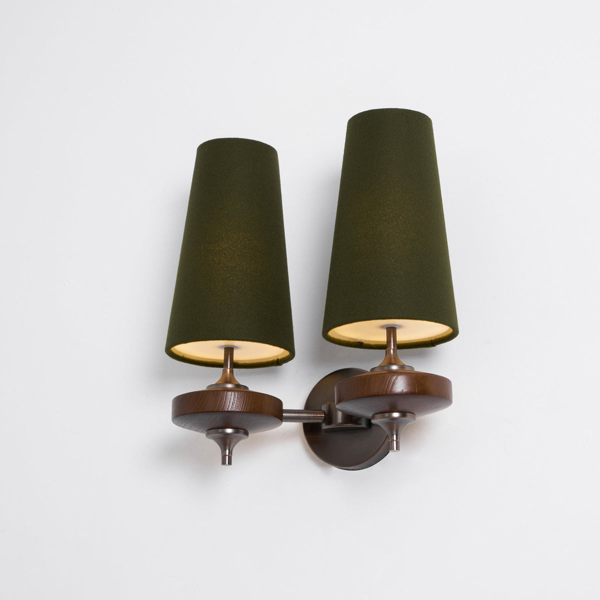 Ravenvale Twin Shade Indoor Wall Light