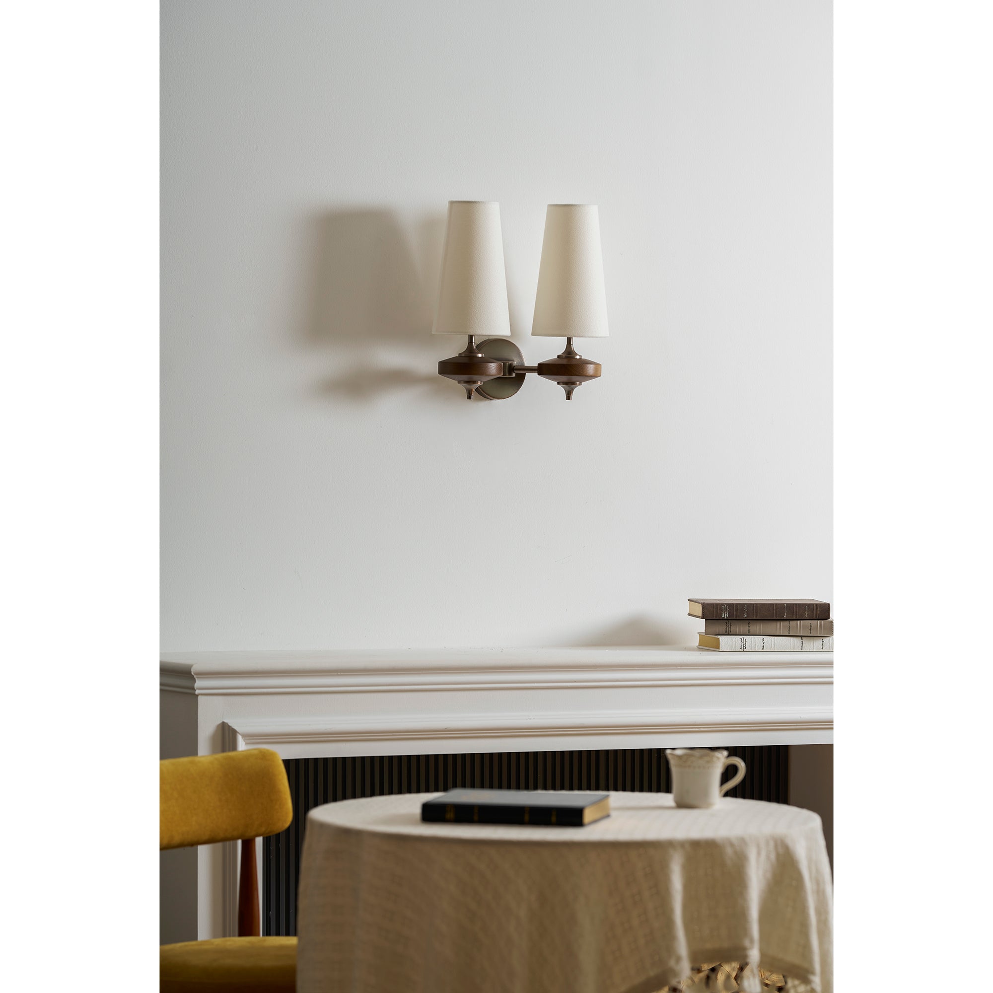 Ravenvale Twin Shade Indoor Wall Light