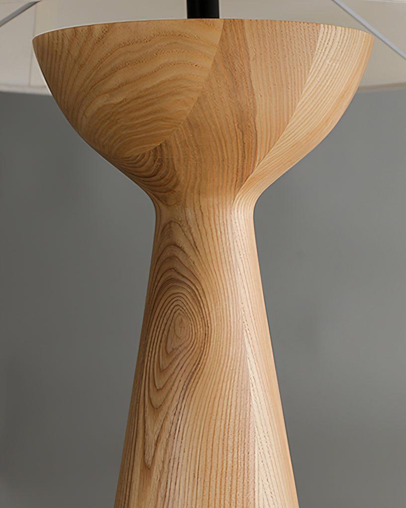 Tempo Vintage Wood Table Lamp