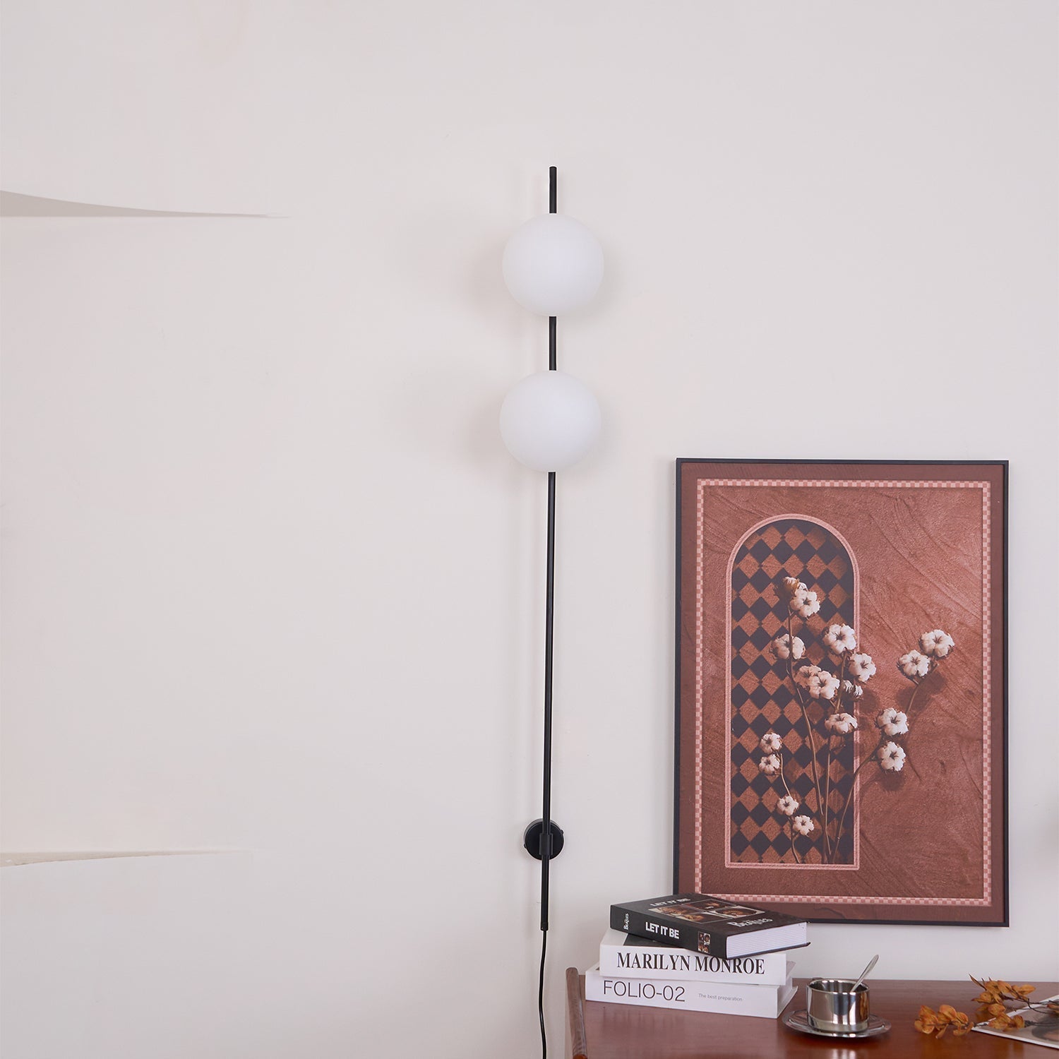 Evshaora Modern Minimalist Glass Wall Light