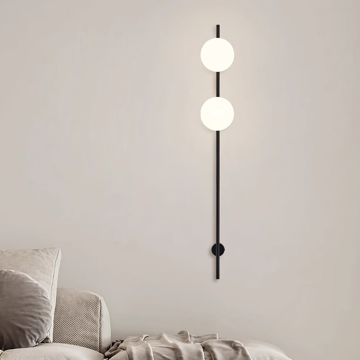 Nerylor Modern Minimalist Glass Wall Light