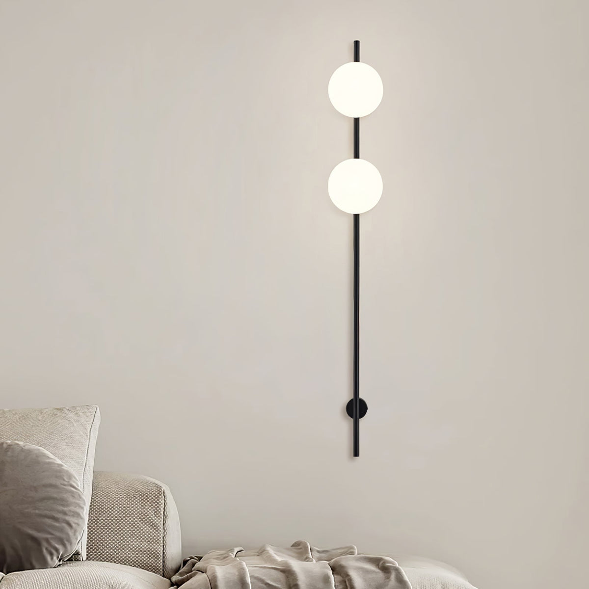 Nerylor Modern Minimalist Glass Wall Light