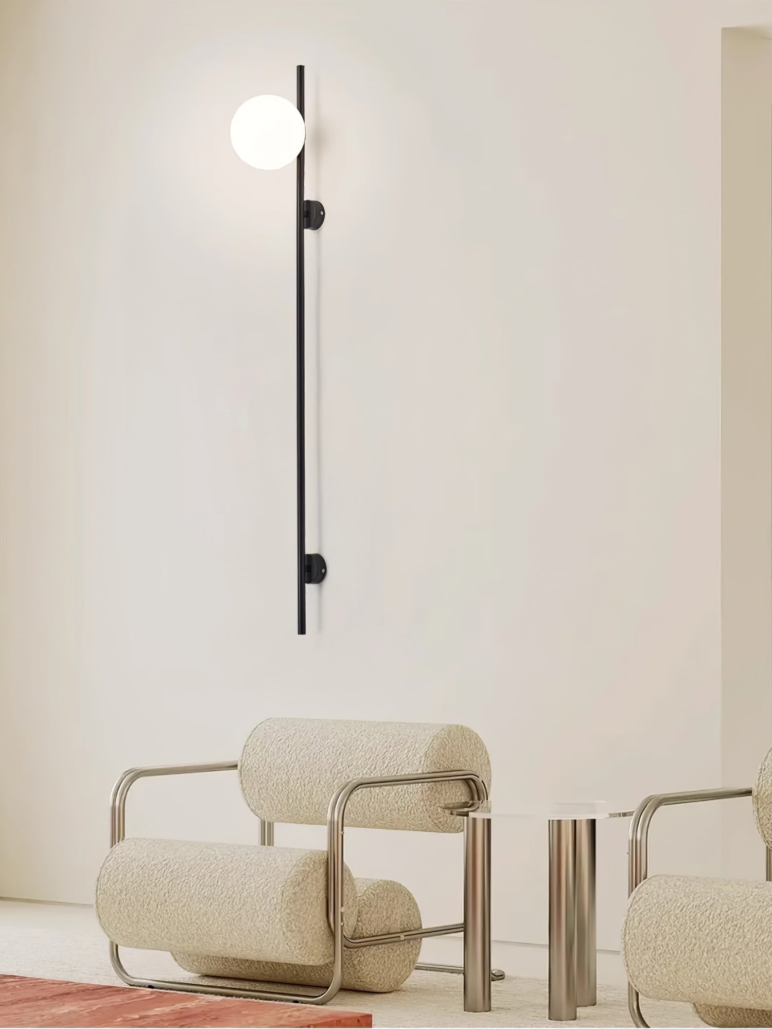 Nerylor Modern Minimalist Glass Wall Light