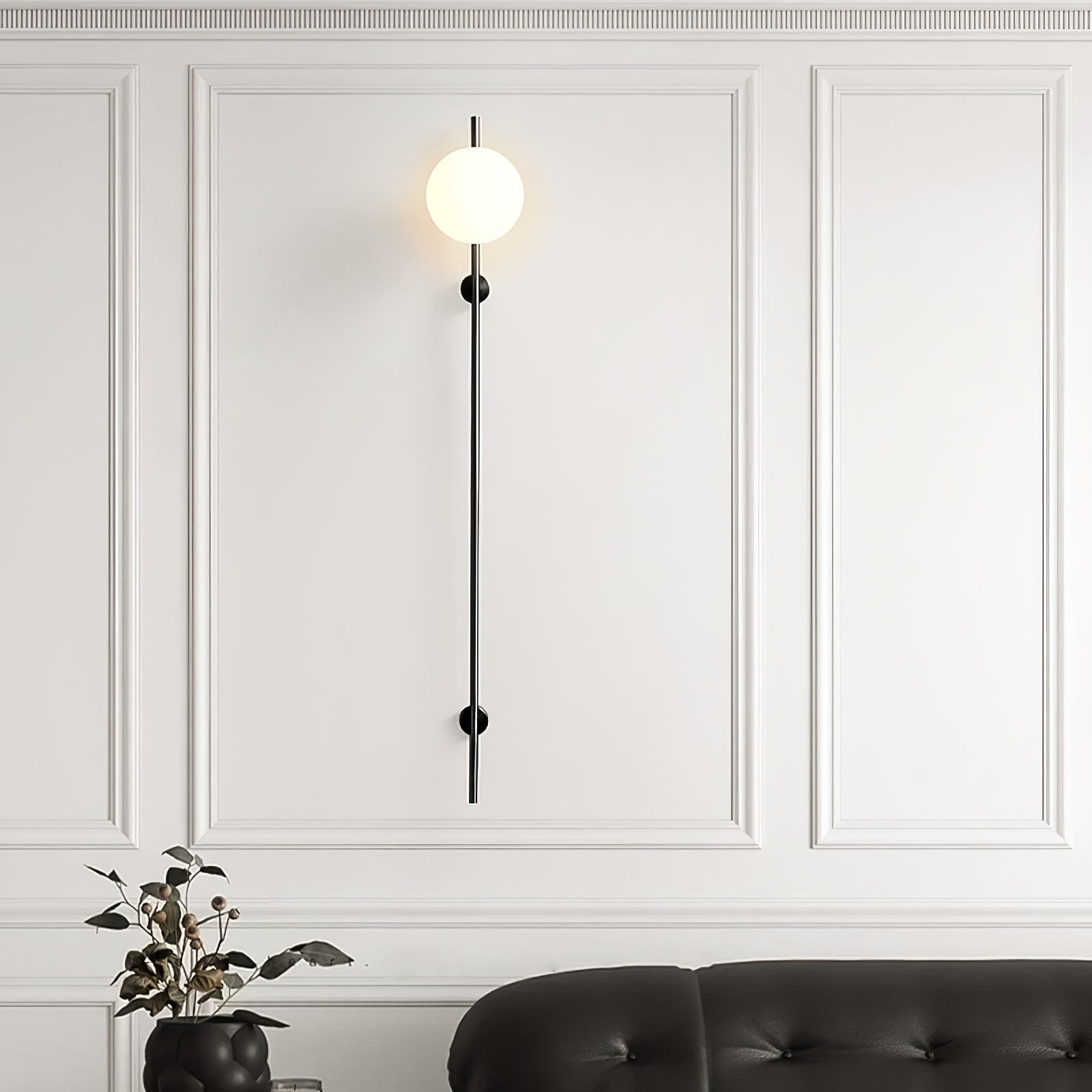 Nerylor Modern Minimalist Glass Wall Light
