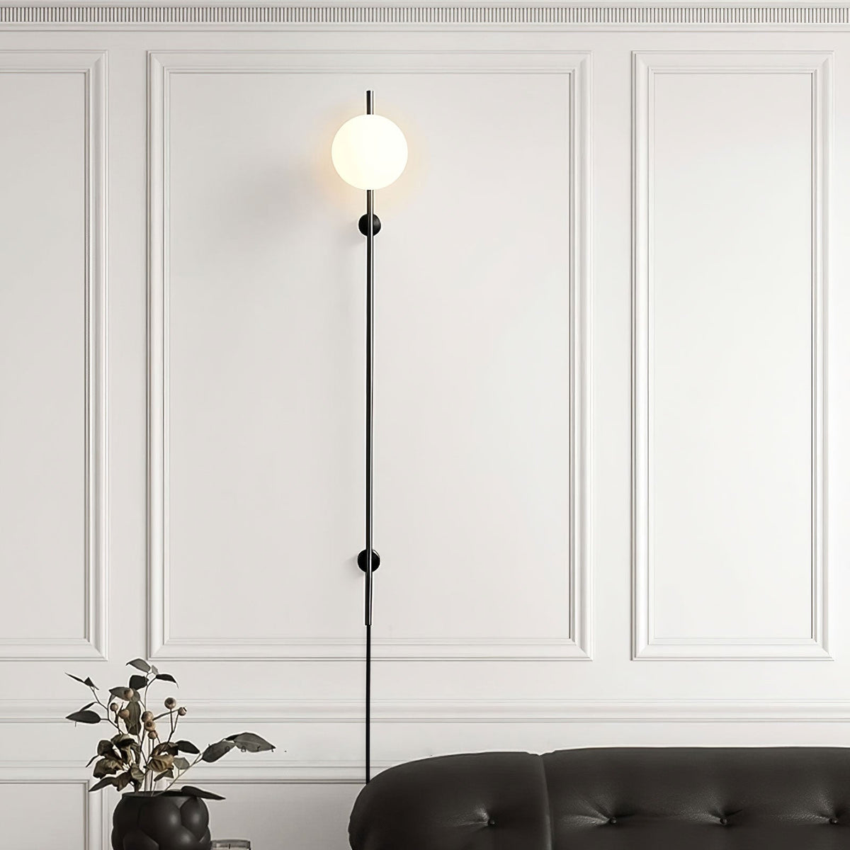 Evshaora Modern Minimalist Glass Wall Light