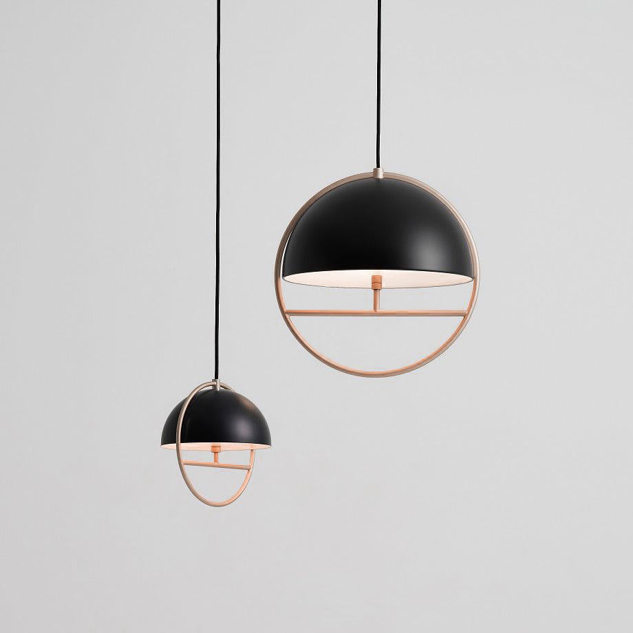 Zephira Steel Classic Pendant Lamp
