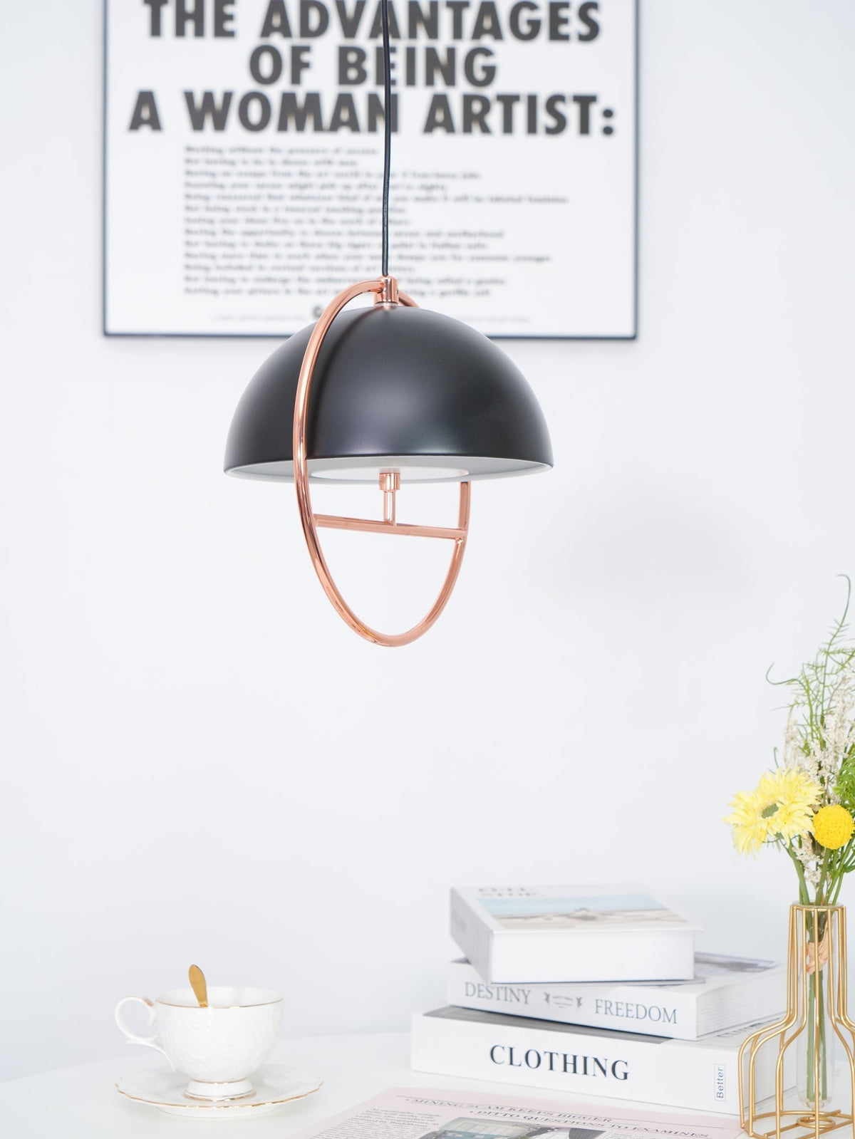 Zephira Steel Classic Pendant Lamp