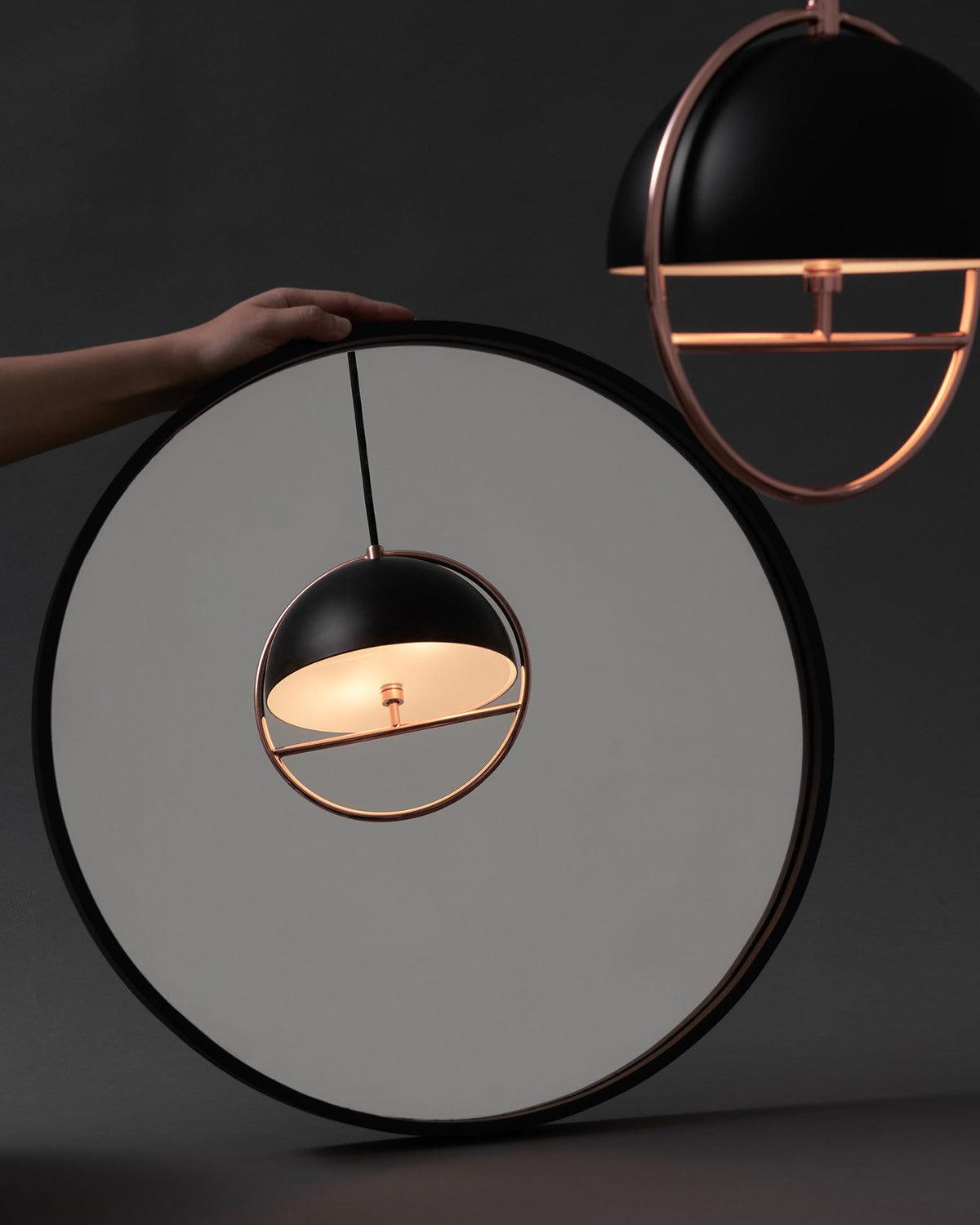 Zephira Steel Classic Pendant Lamp