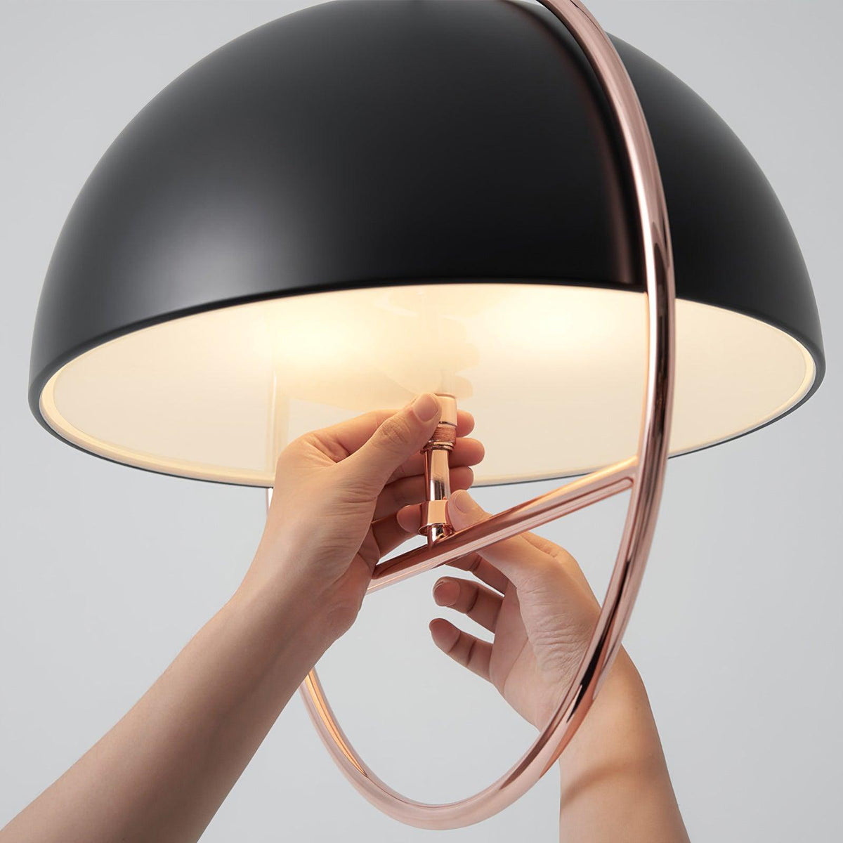 Zephira Steel Classic Pendant Lamp