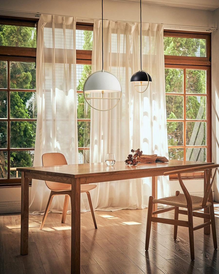 Zephira Steel Classic Pendant Lamp