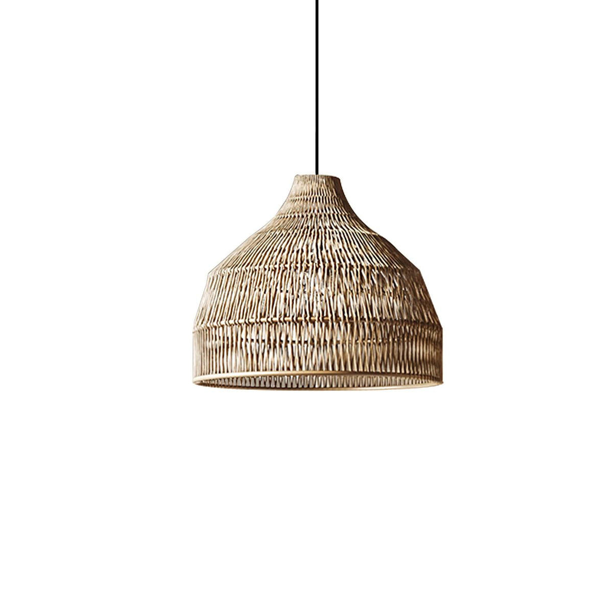 Wickora Vintage Wicker Pendant Lamp