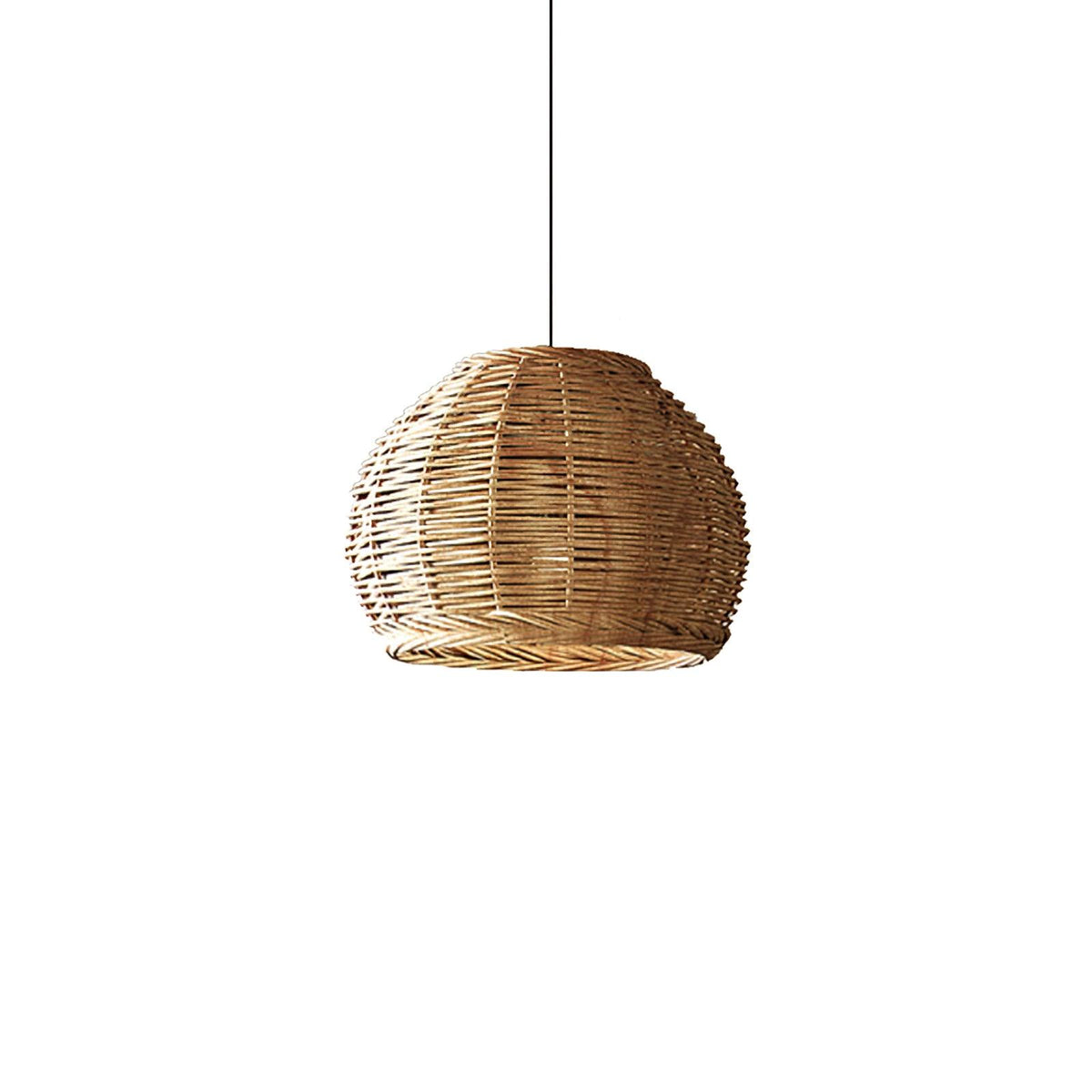 Wickora Vintage Wicker Pendant Lamp