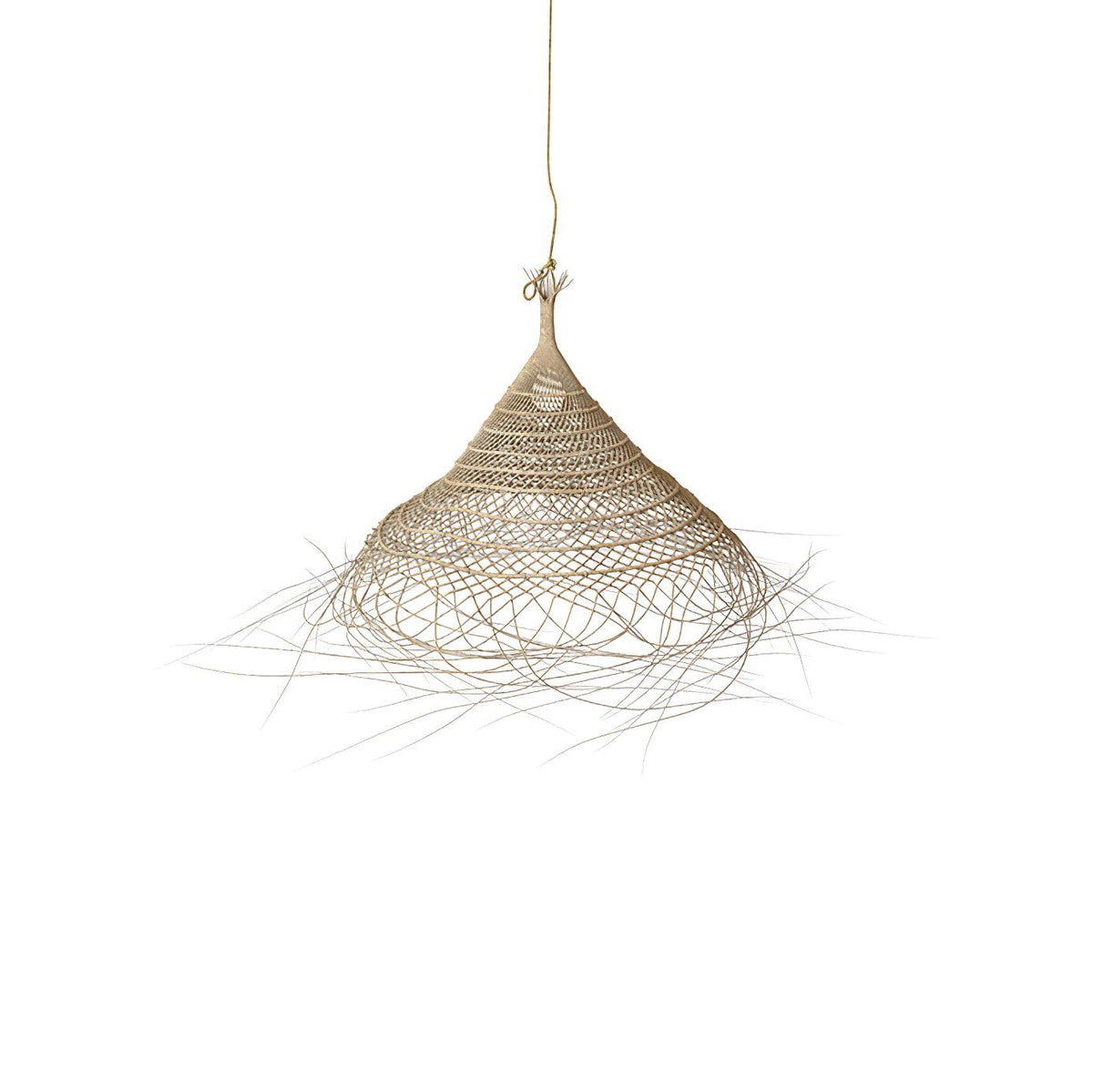 Wickora Vintage Wicker Pendant Lamp