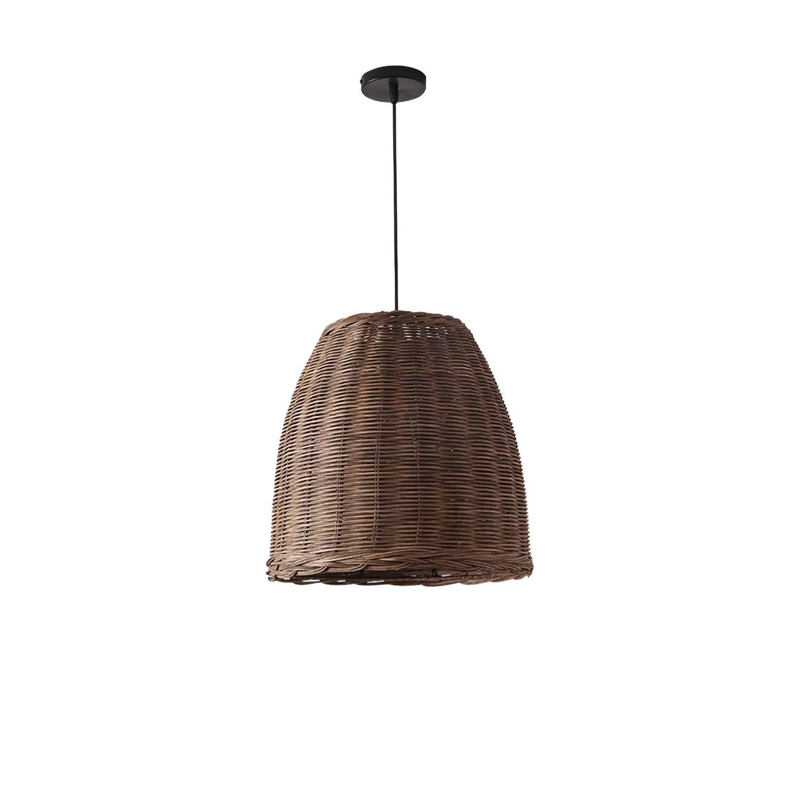 Wickora Vintage Wicker Pendant Lamp
