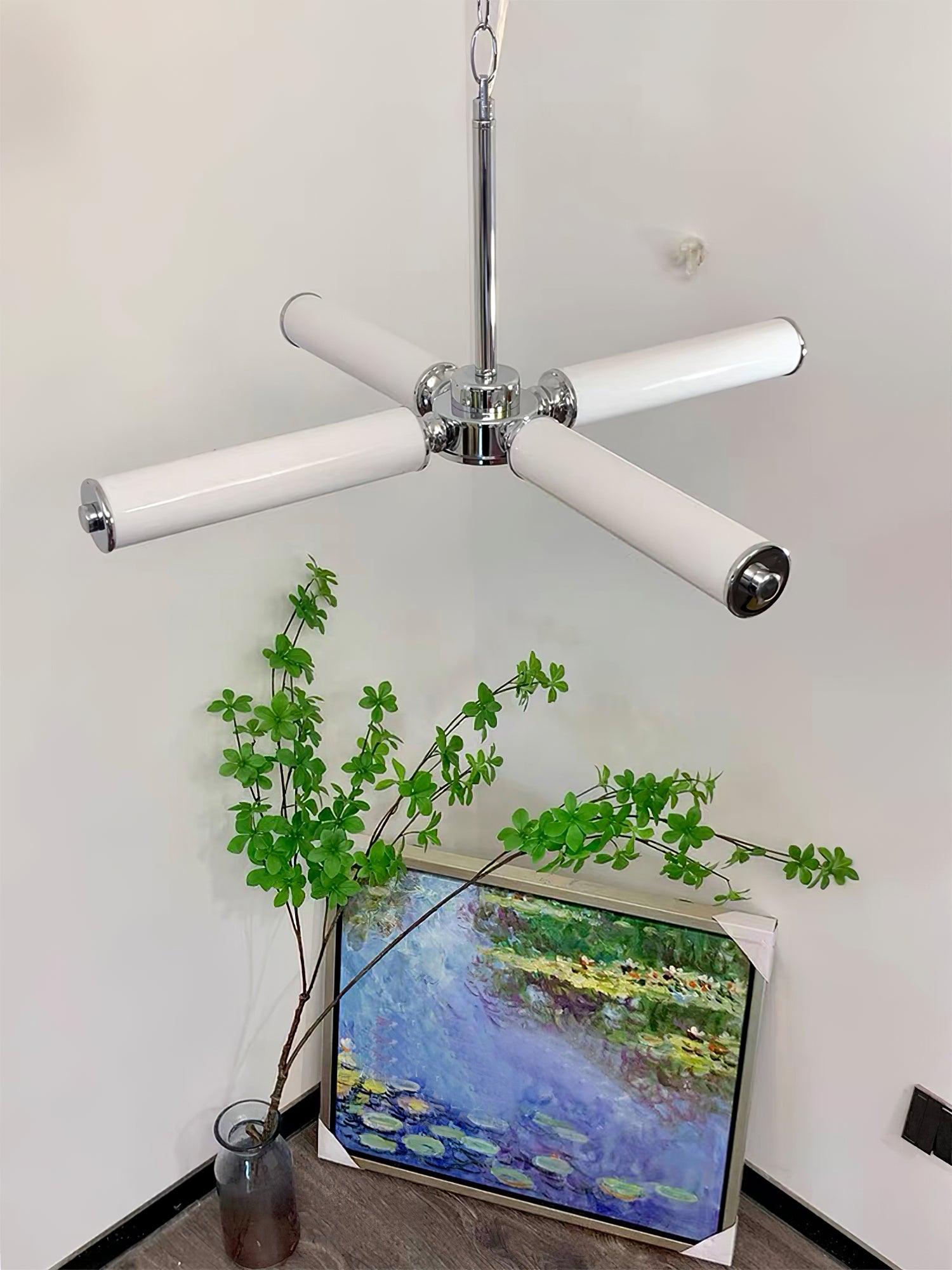 Zoliria Modern Minimalist LED Glass Chandelier