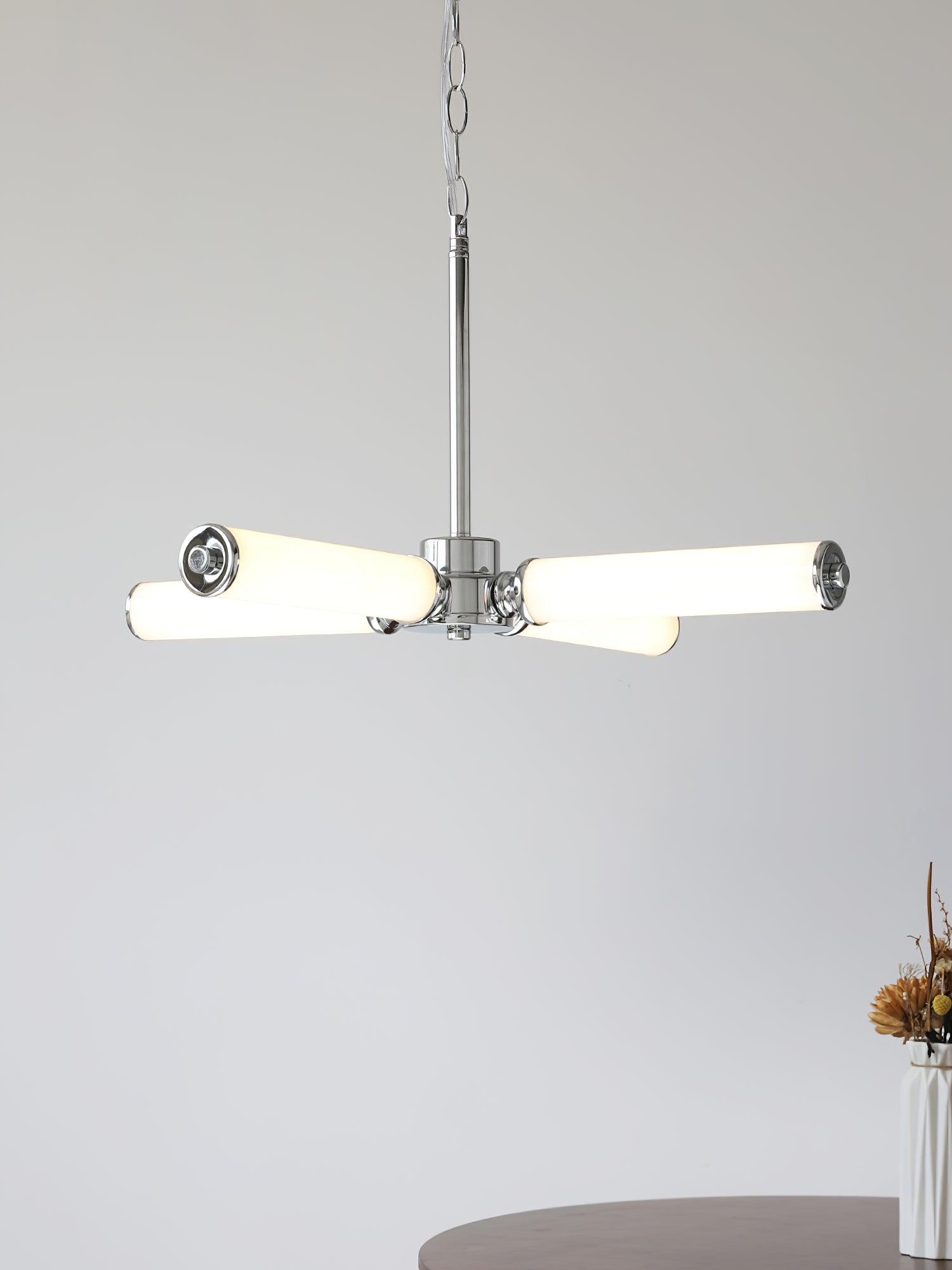 Zoliria Modern Minimalist LED Glass Chandelier