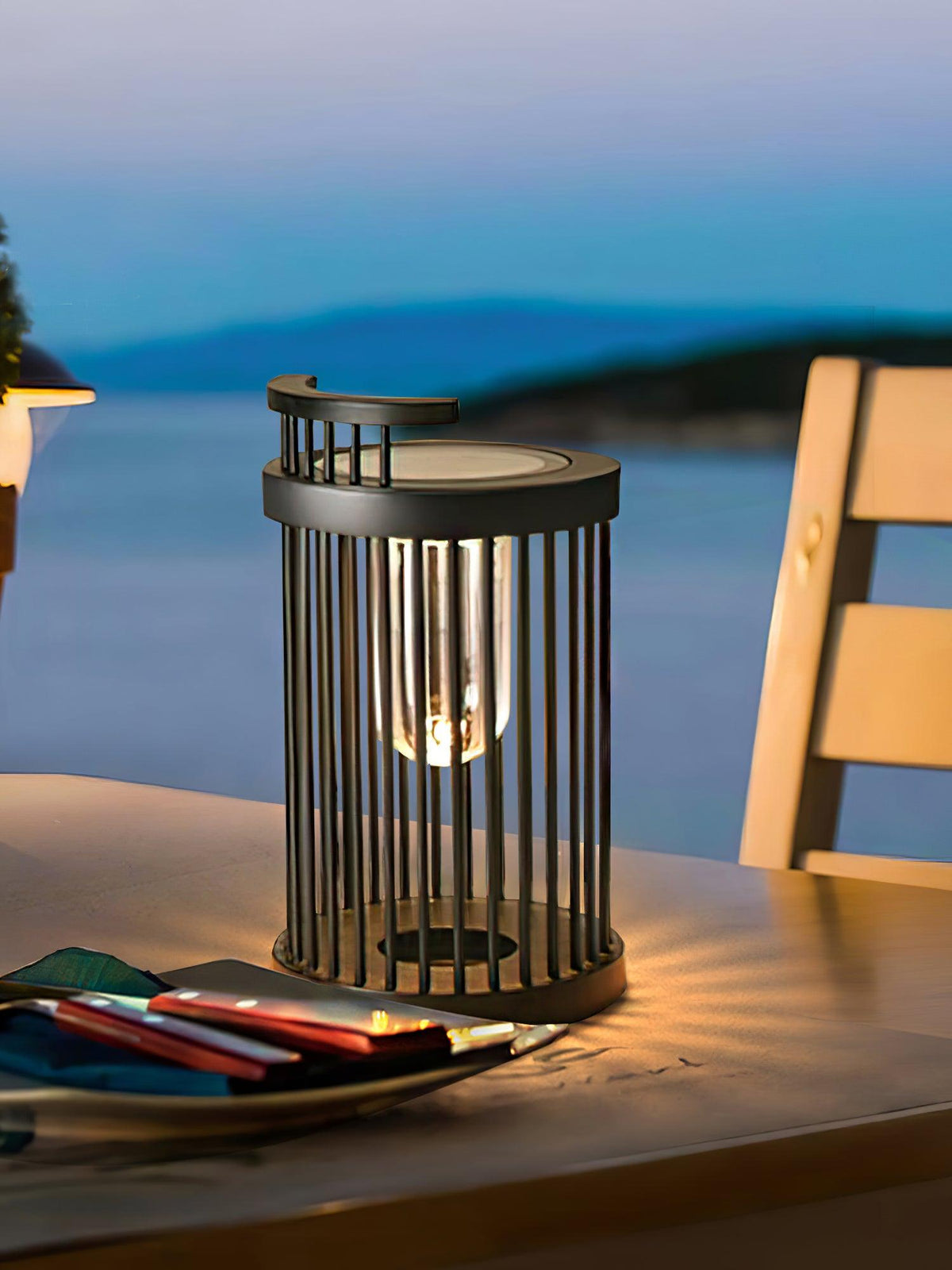Cage Modern Acrylic Outdoor Light
