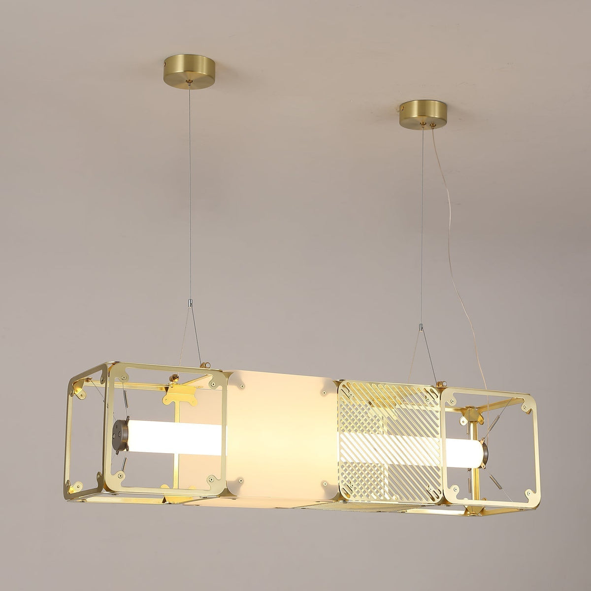 Atheor Premium Nordic Art Brass Pendant Lamp