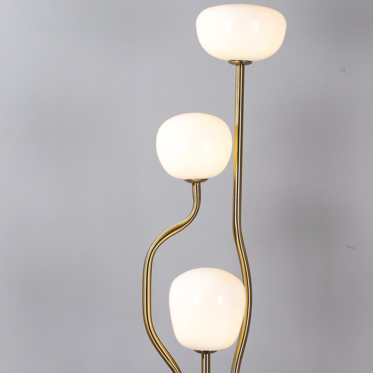 Lumon Marble Brass Modern Floor Lamp