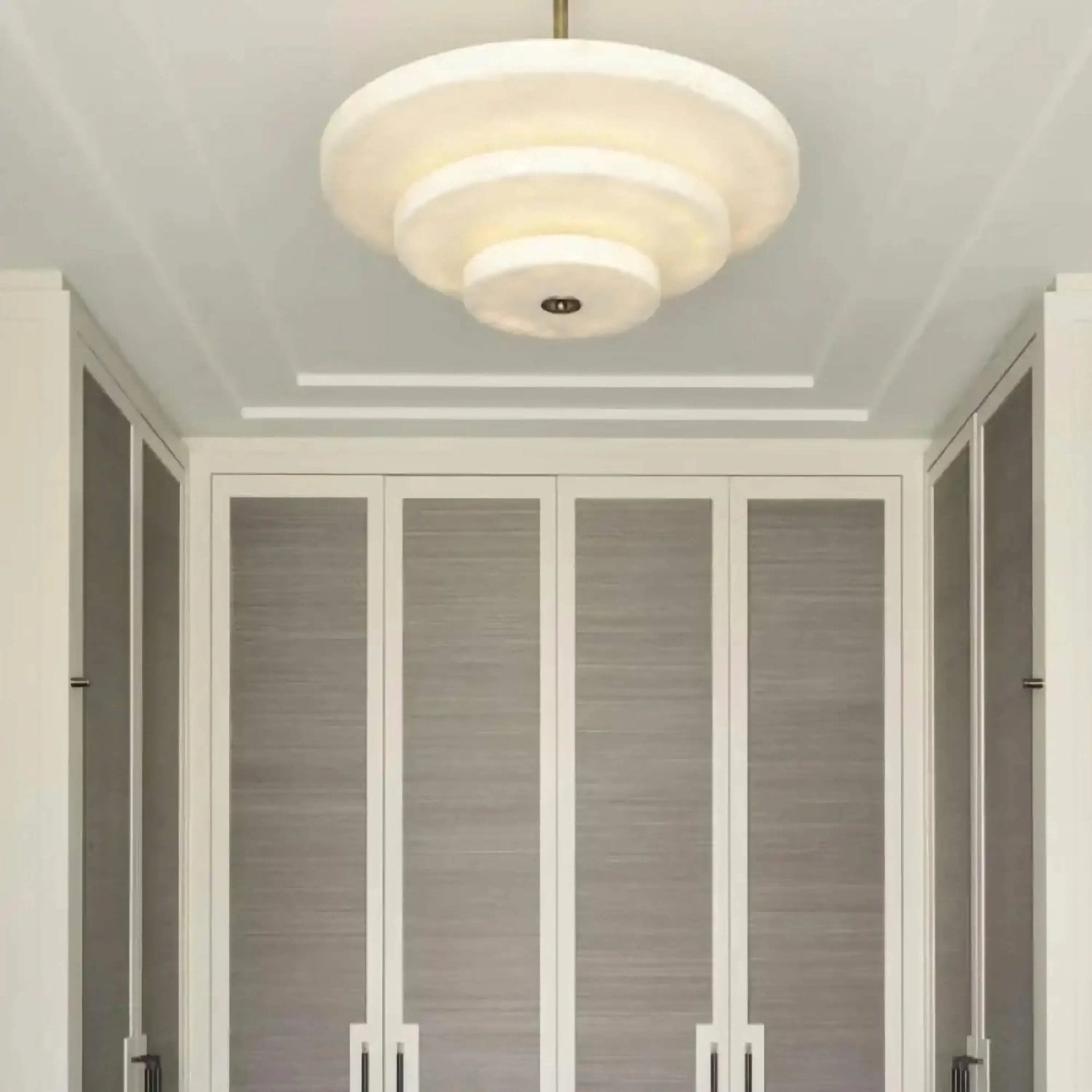 Nivoreria Minimalist Alabaster Pendant Light