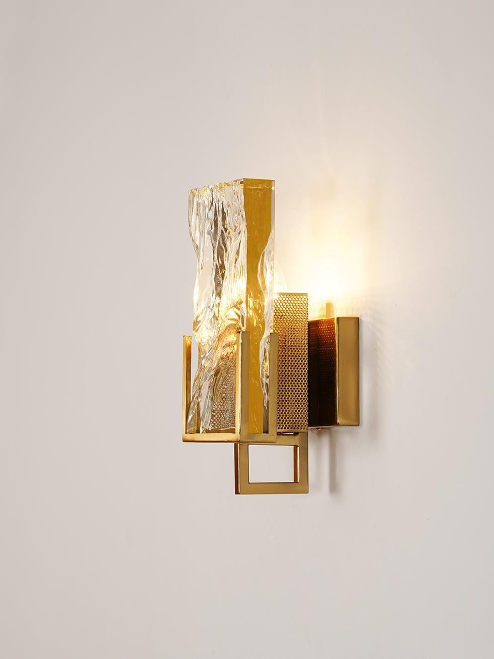 Ivenen Art Elegance Unique Ice Crystal Wall Lamp