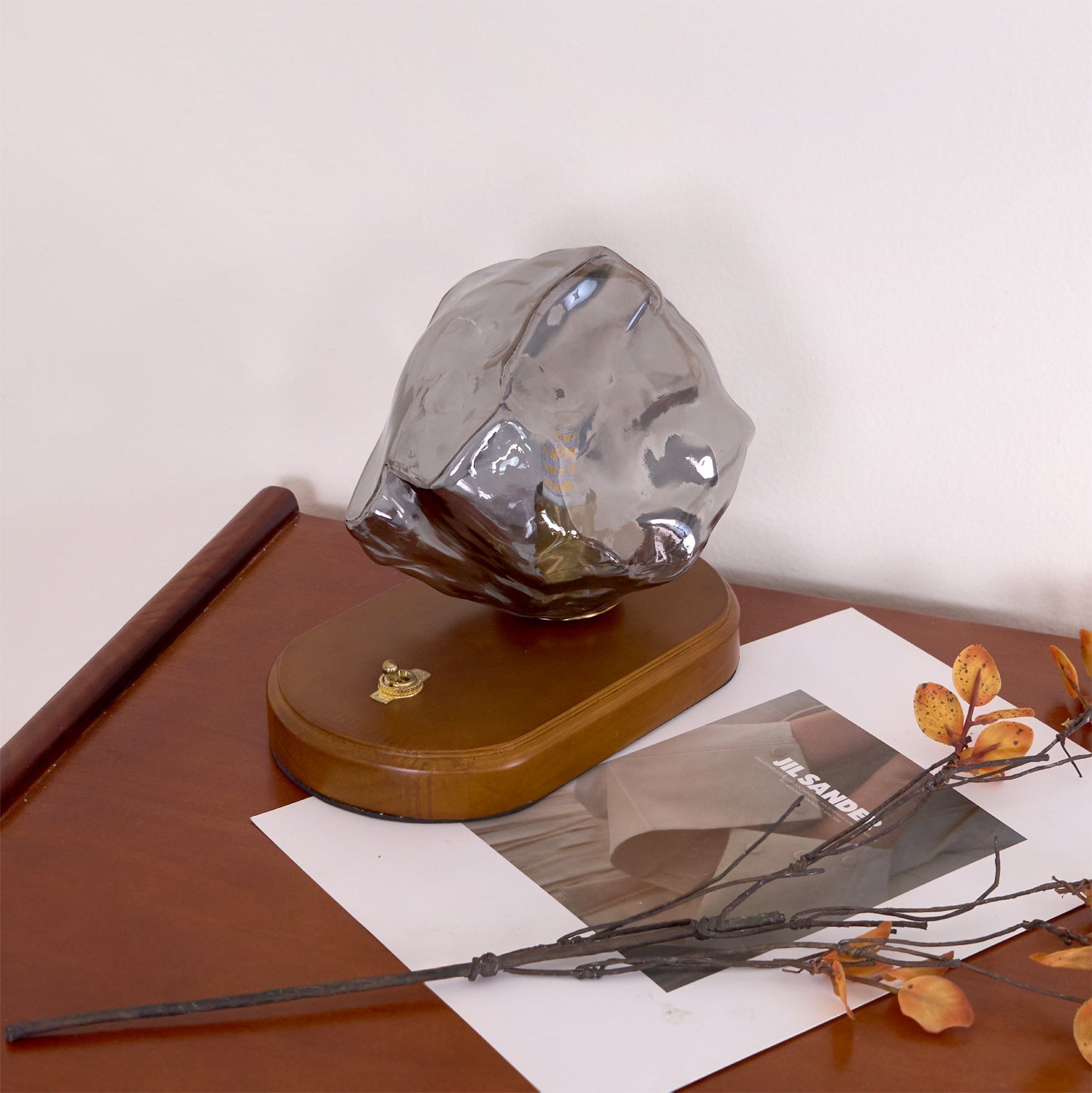 Maris Wood Artistic Table Lamp