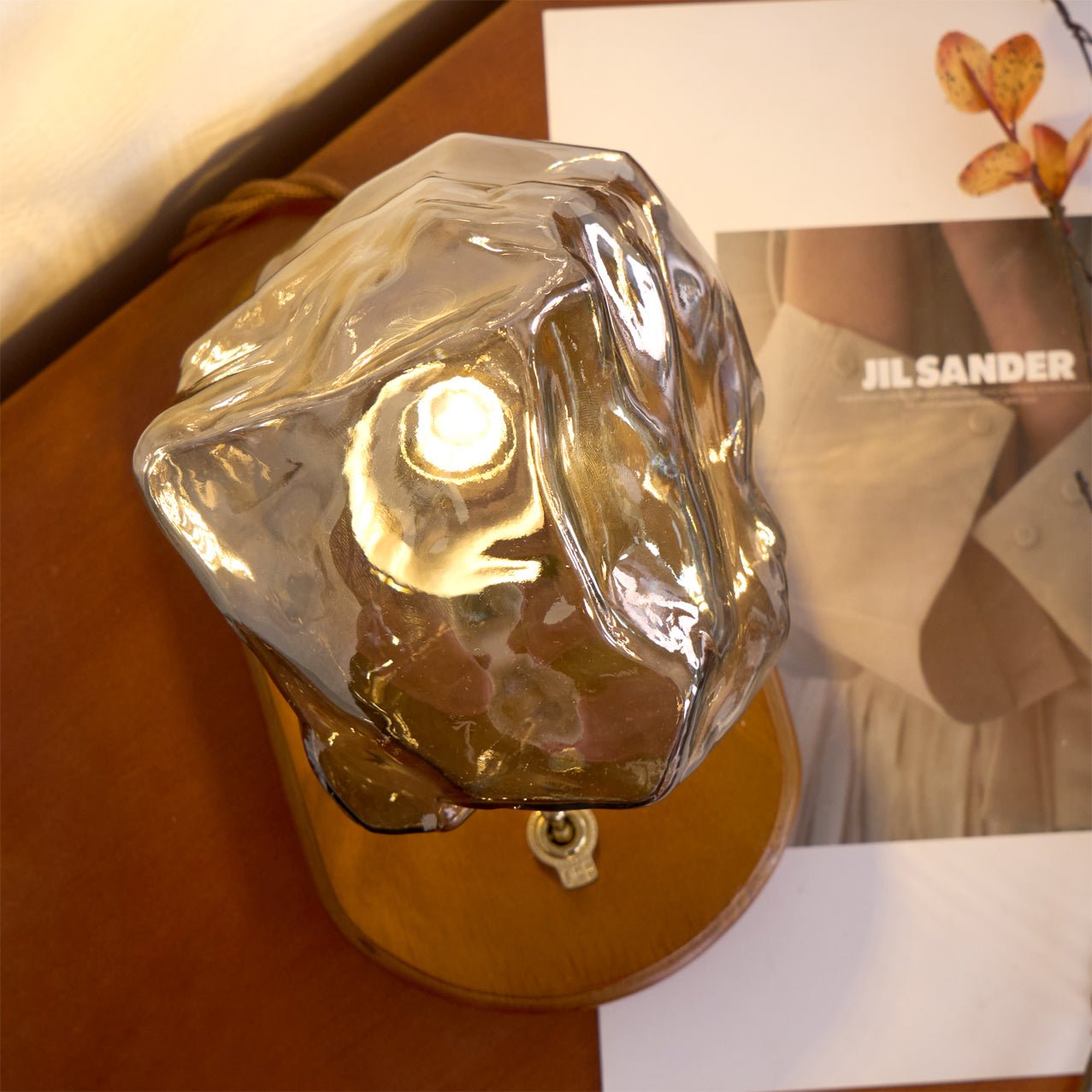 Maris Wood Artistic Table Lamp