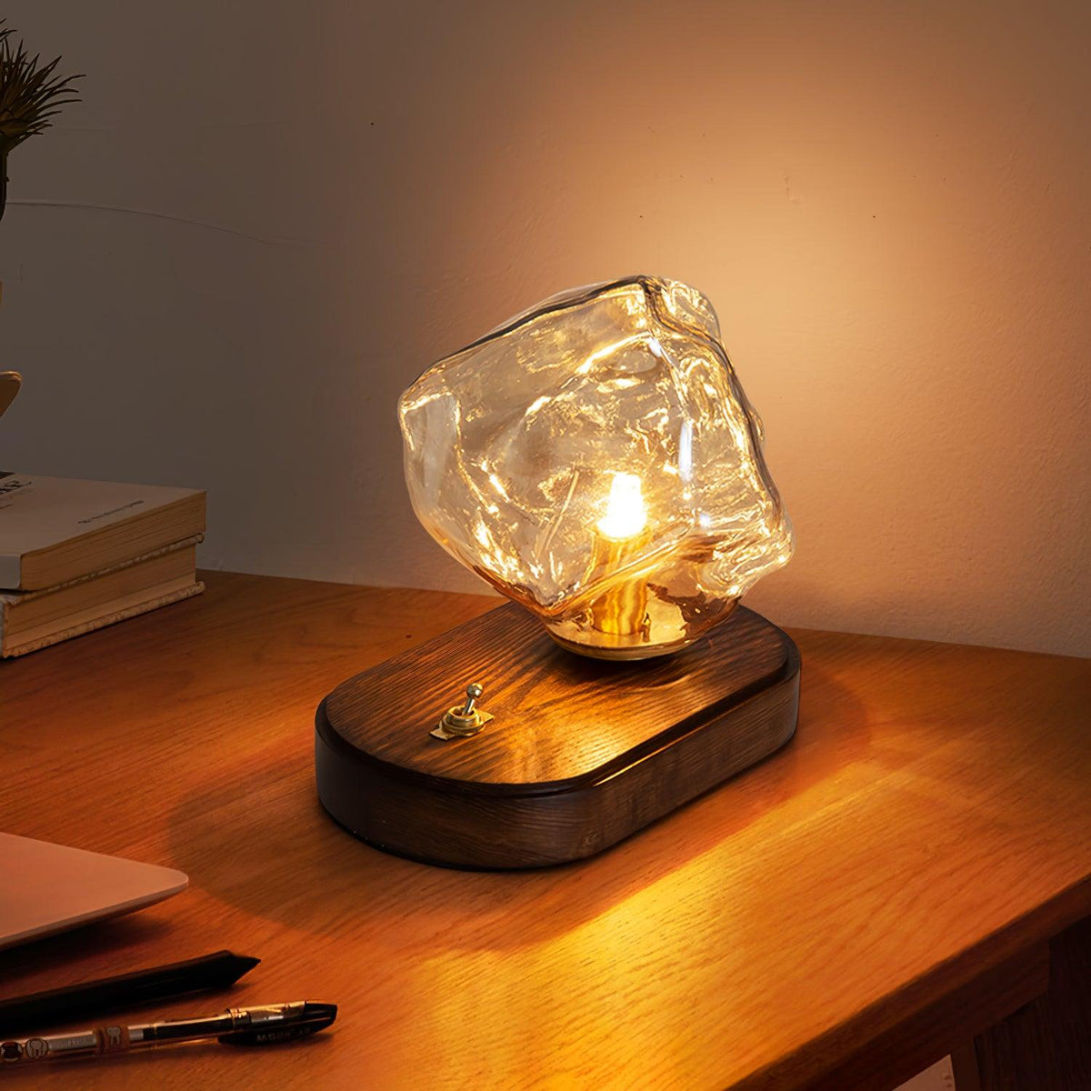 Maris Wood Artistic Table Lamp