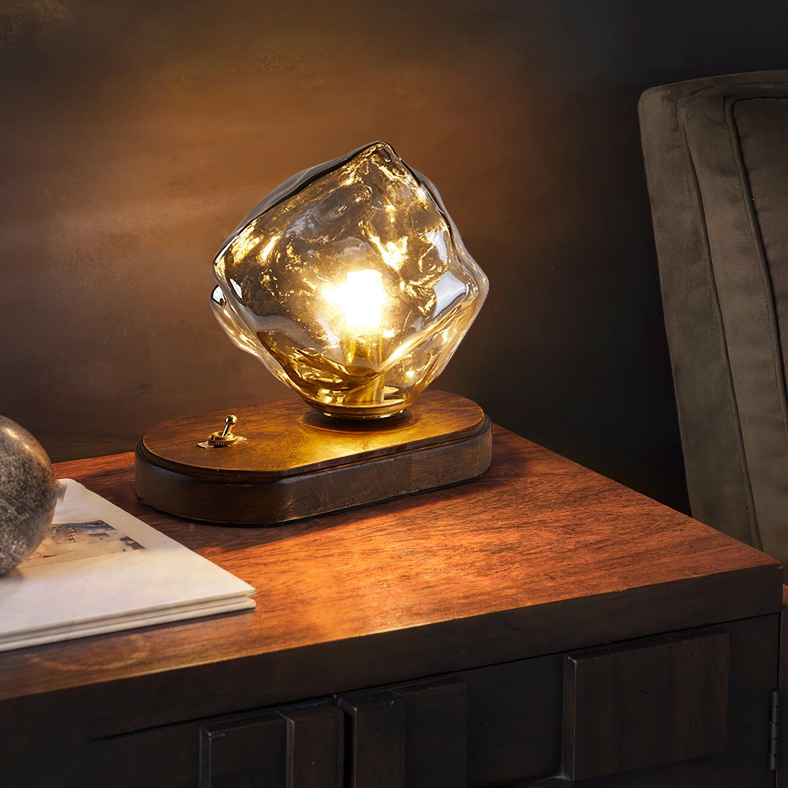 Maris Wood Artistic Table Lamp