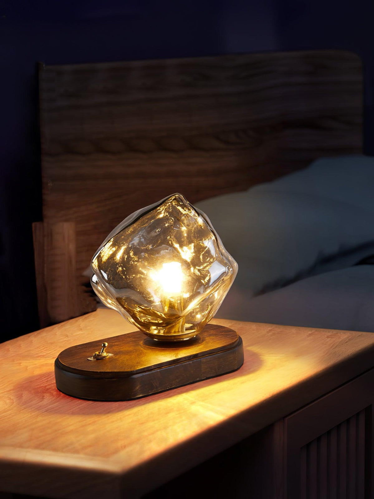 Maris Wood Artistic Table Lamp